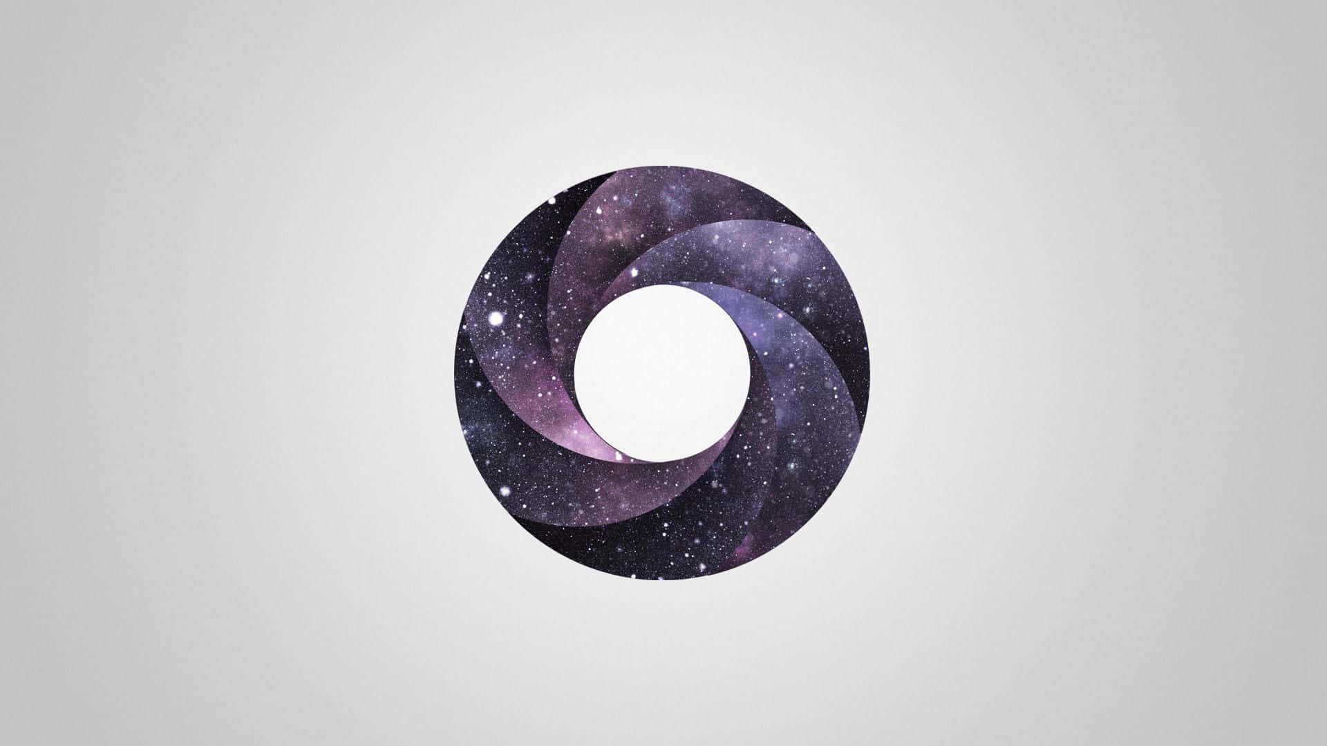Modern Desktop, cosmic galaxy, camera aperture, Full HD Desktop Wallpaper