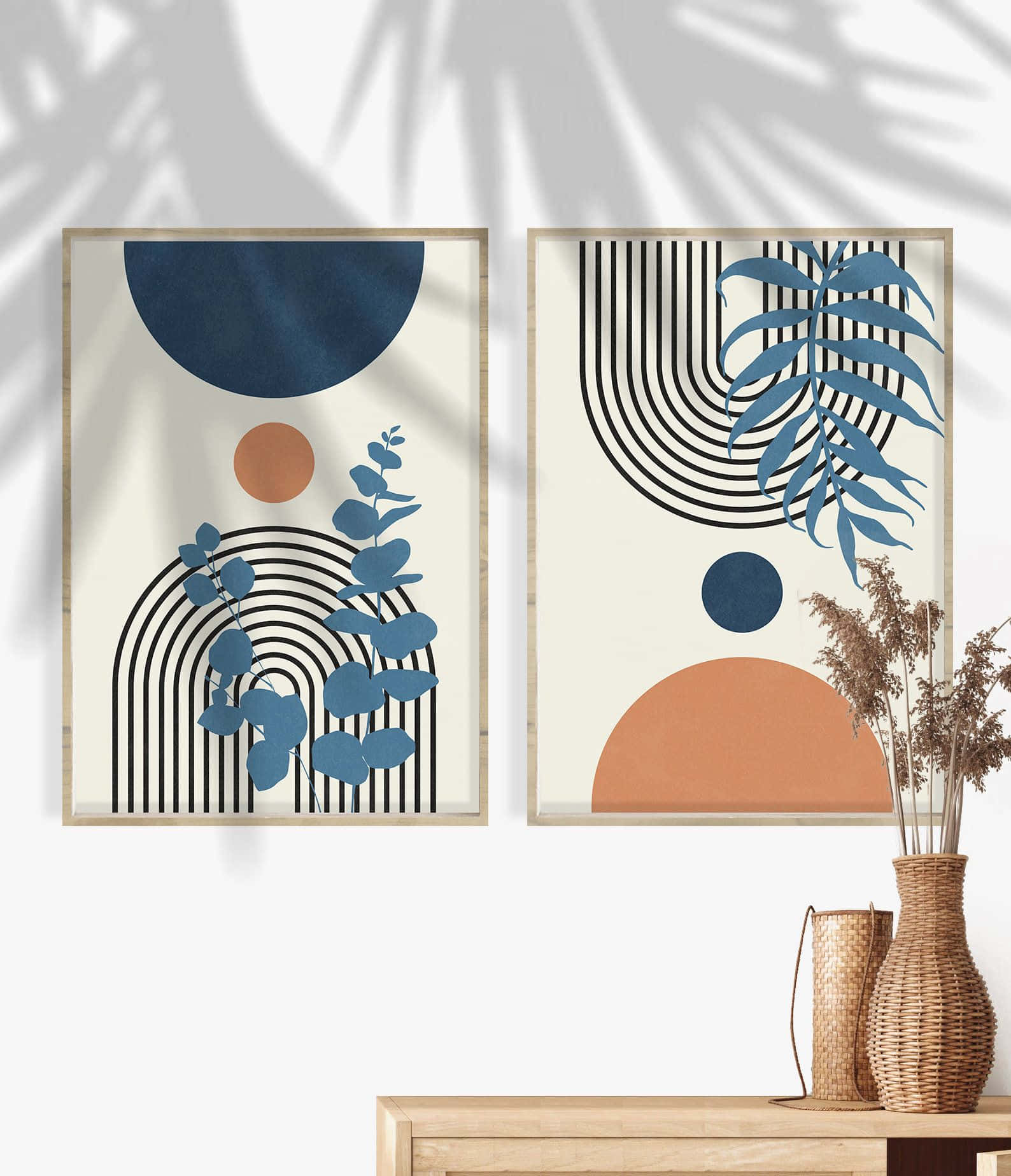 modern minimalist art, abstract art prints, geometric shapes, HD Phone Wallpaper