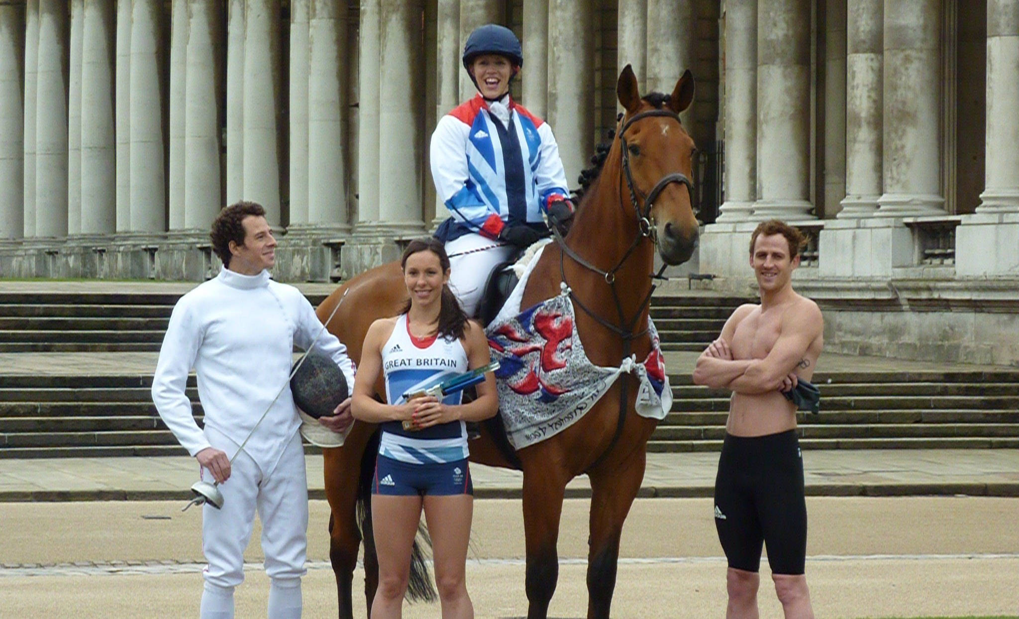 Modern Pentathlon, British athletes, Olympic gear, Full HD Desktop Wallpaper