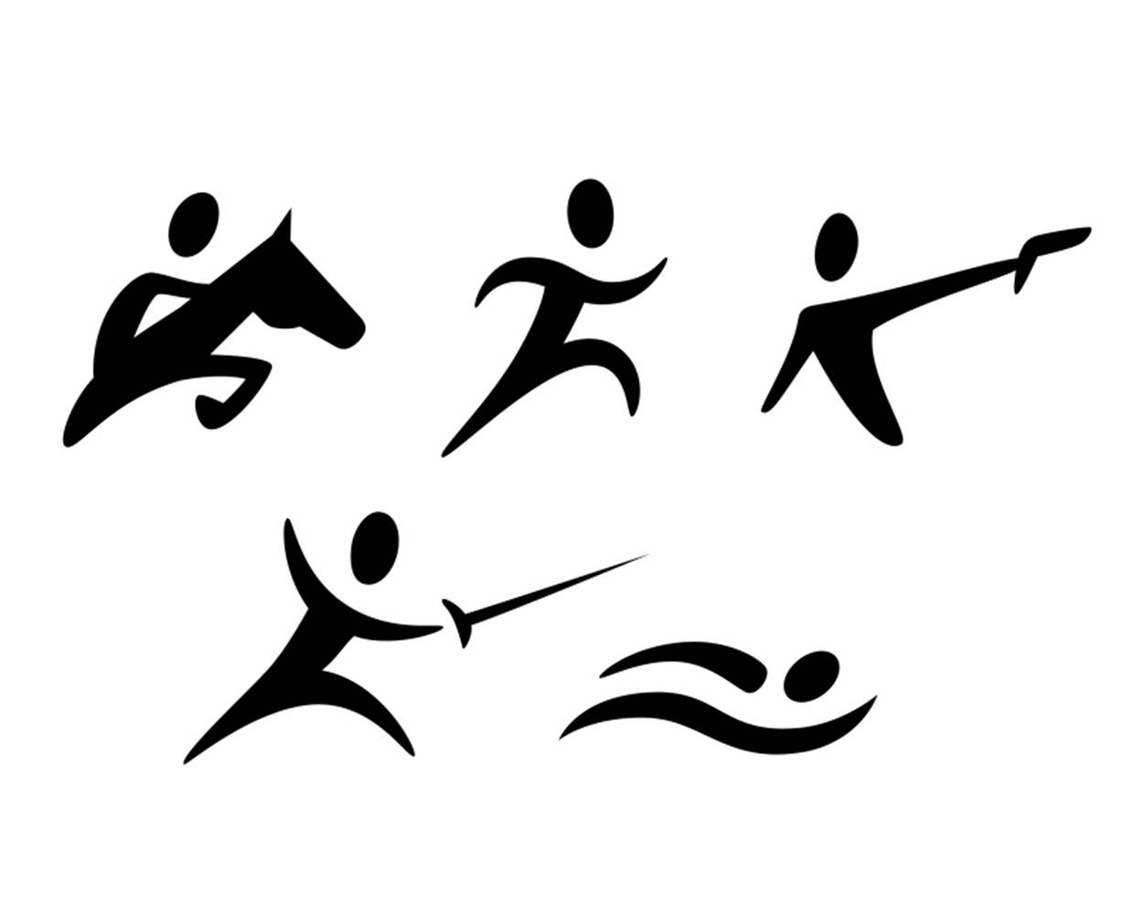 Modern Pentathlon, equestrian riding, running, SD Desktop Wallpaper