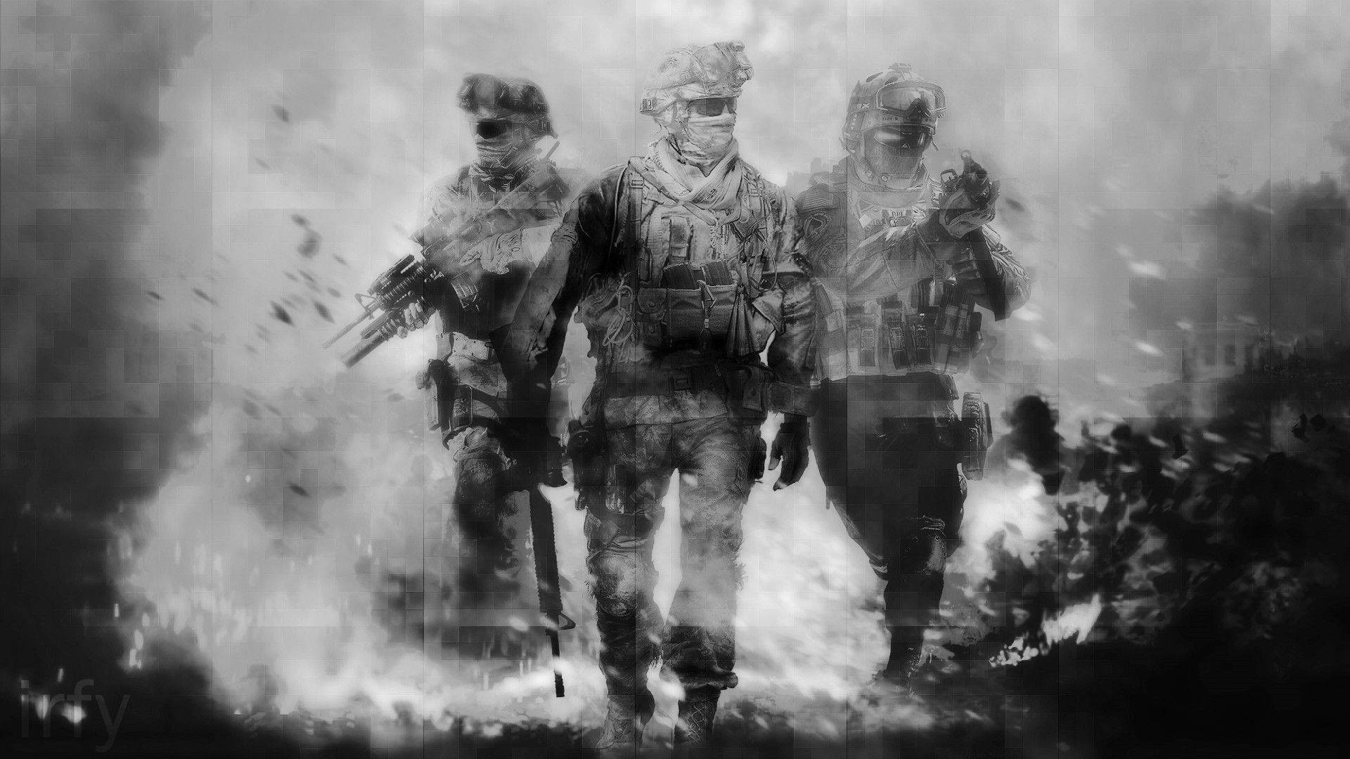 Modern Warfare, soldiers, tactical gear, Full HD Desktop Wallpaper