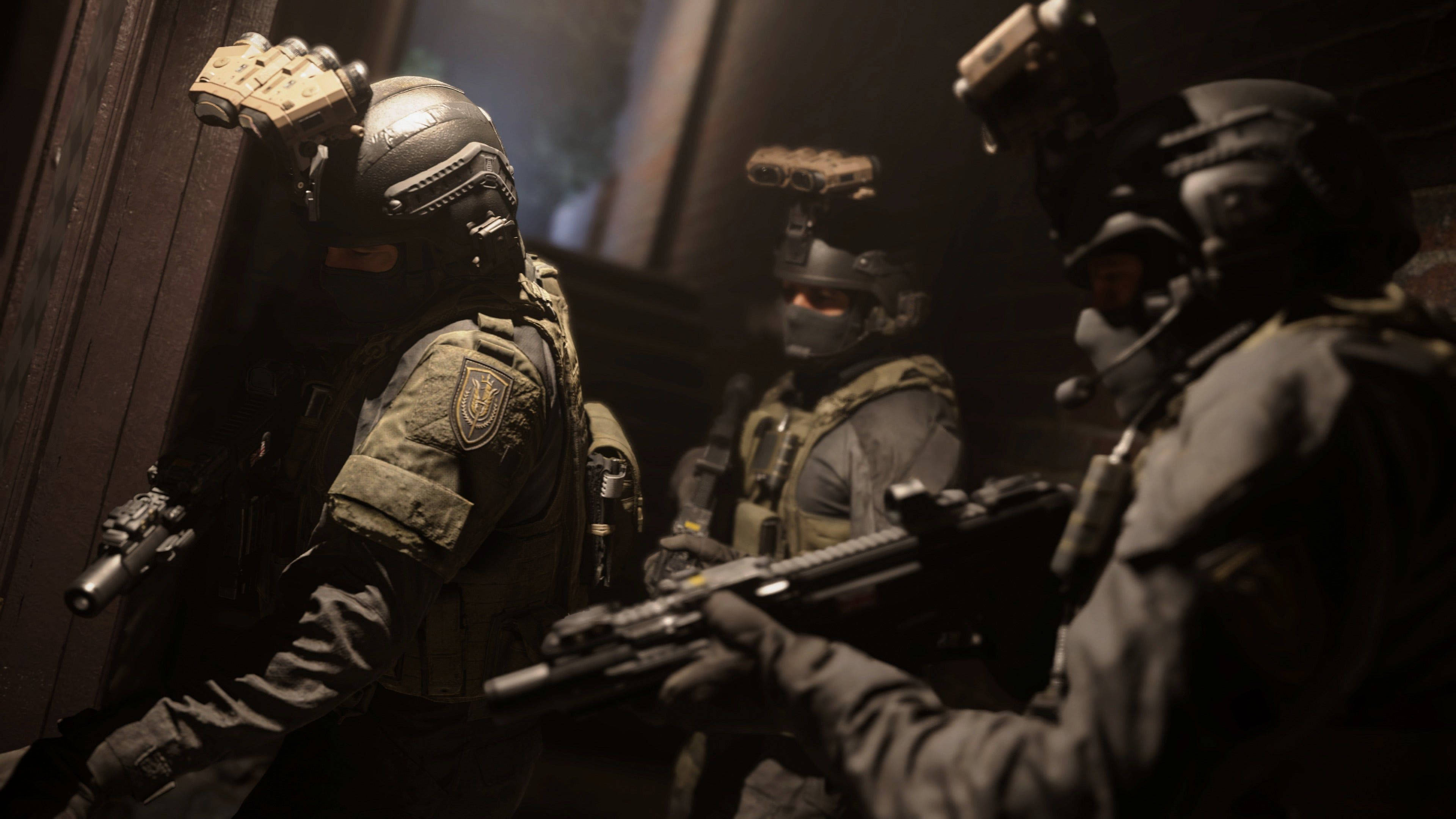 Modern Warfare, tactical soldiers, dark gear, 4K Desktop Wallpaper