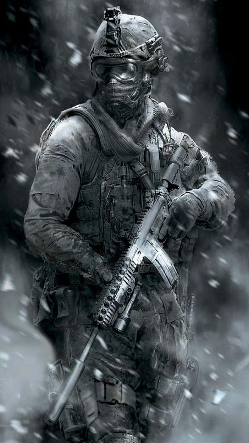 Modern Warfare, soldier, tactical gear, HD Phone Wallpaper