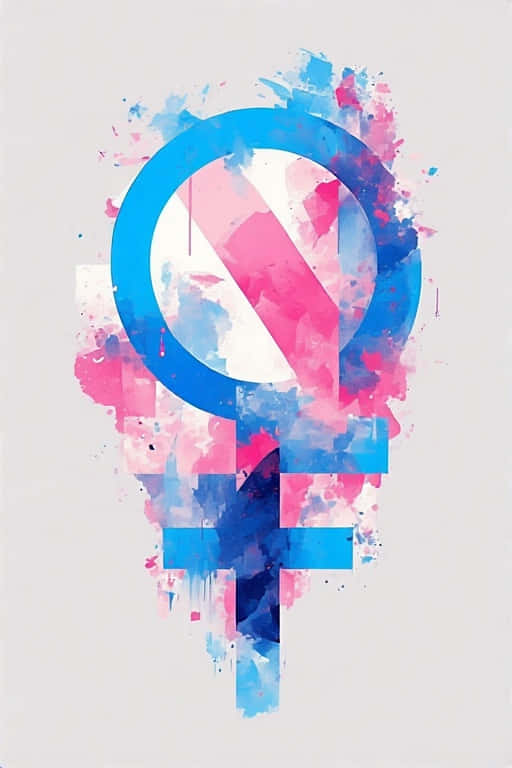 transgender pride flag, blue, pink, SD Phone Wallpaper