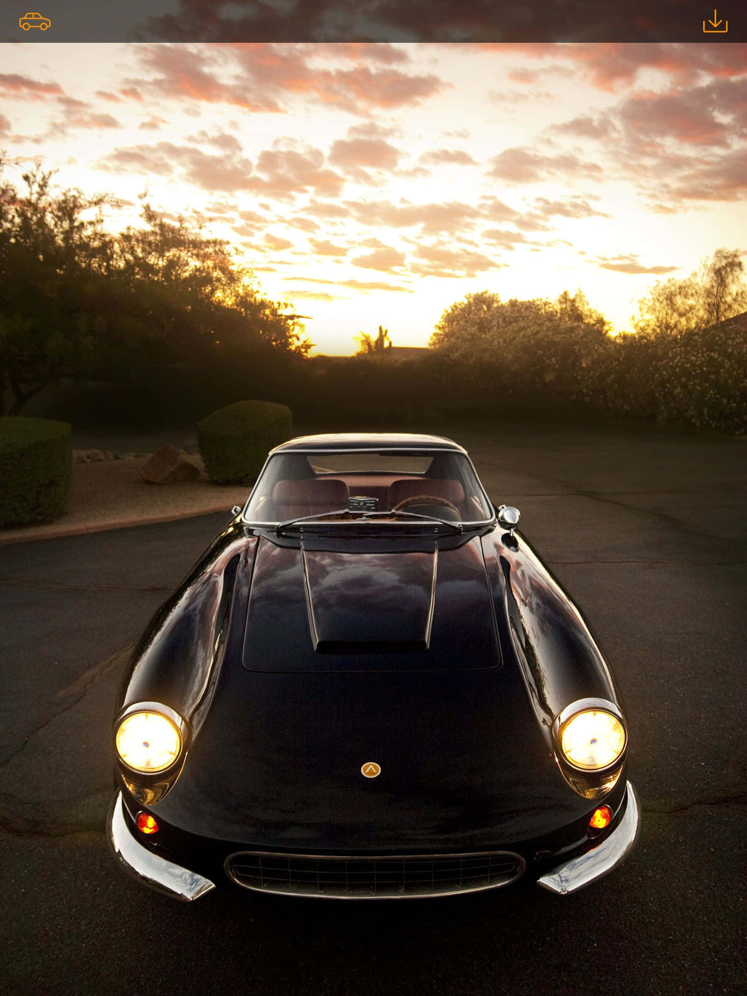 classic car, black, vintage sports car, Full HD Phone Wallpaper