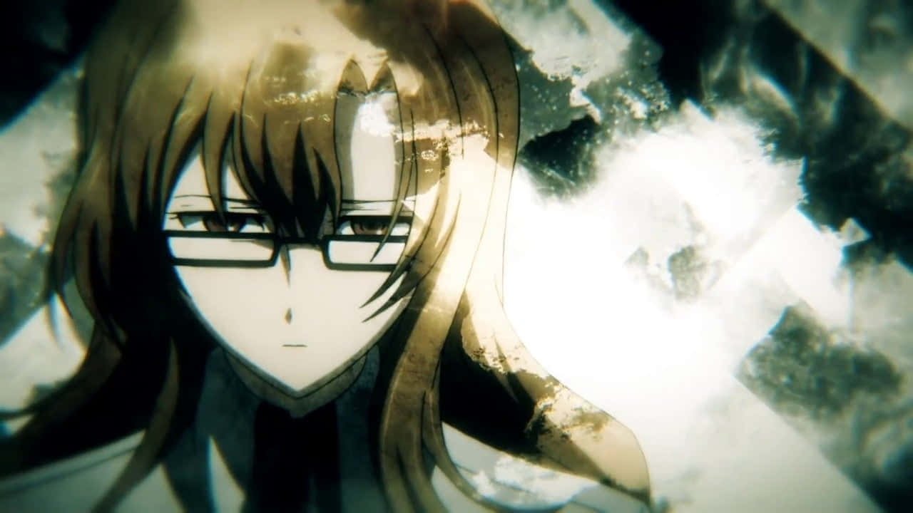 Moeka Kiryu, glasses, brown hair, HD Desktop Wallpaper