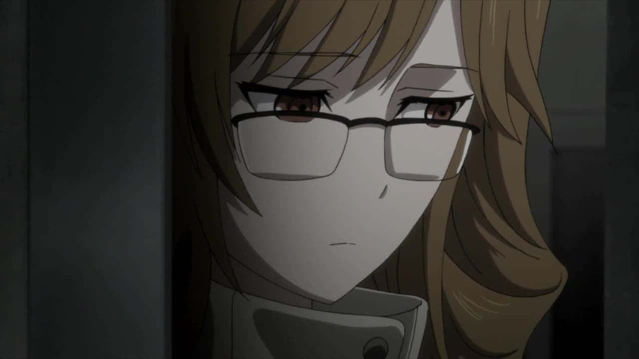Moeka Kiryu, brown-haired, glasses, HD Desktop Wallpaper