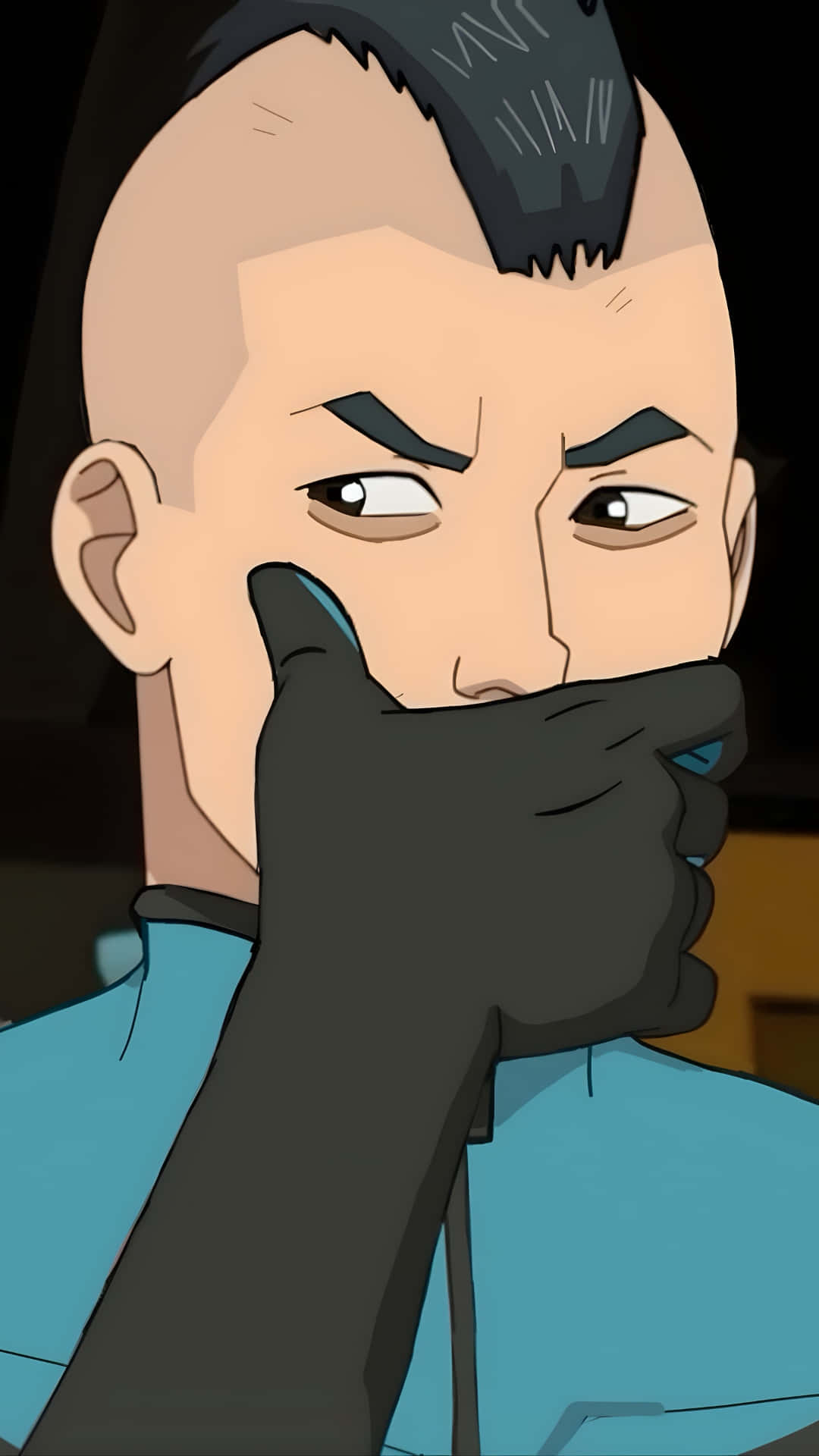 Mohawk Mark, mohawk, black glove, Full HD Phone Wallpaper