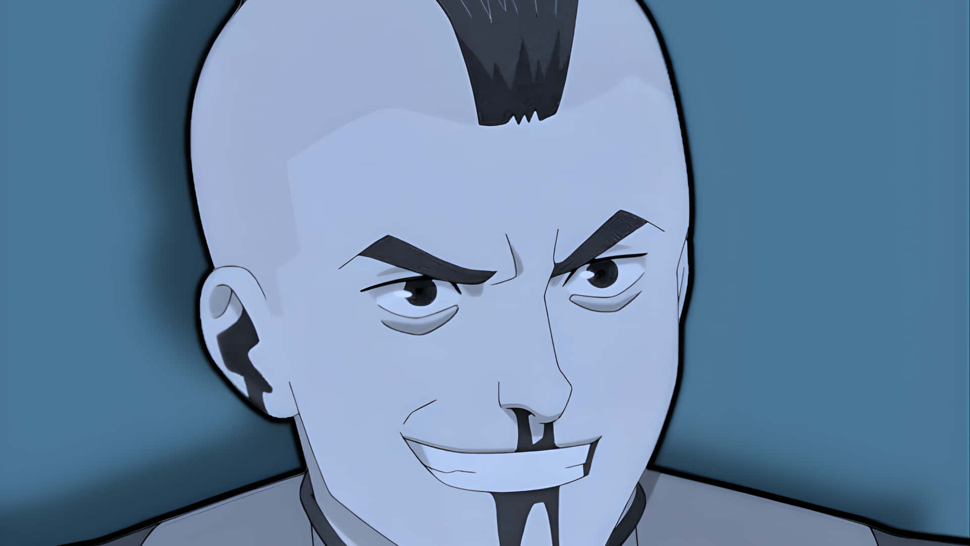 Mohawk Mark, shaved head, mohawk, Full HD Desktop Wallpaper