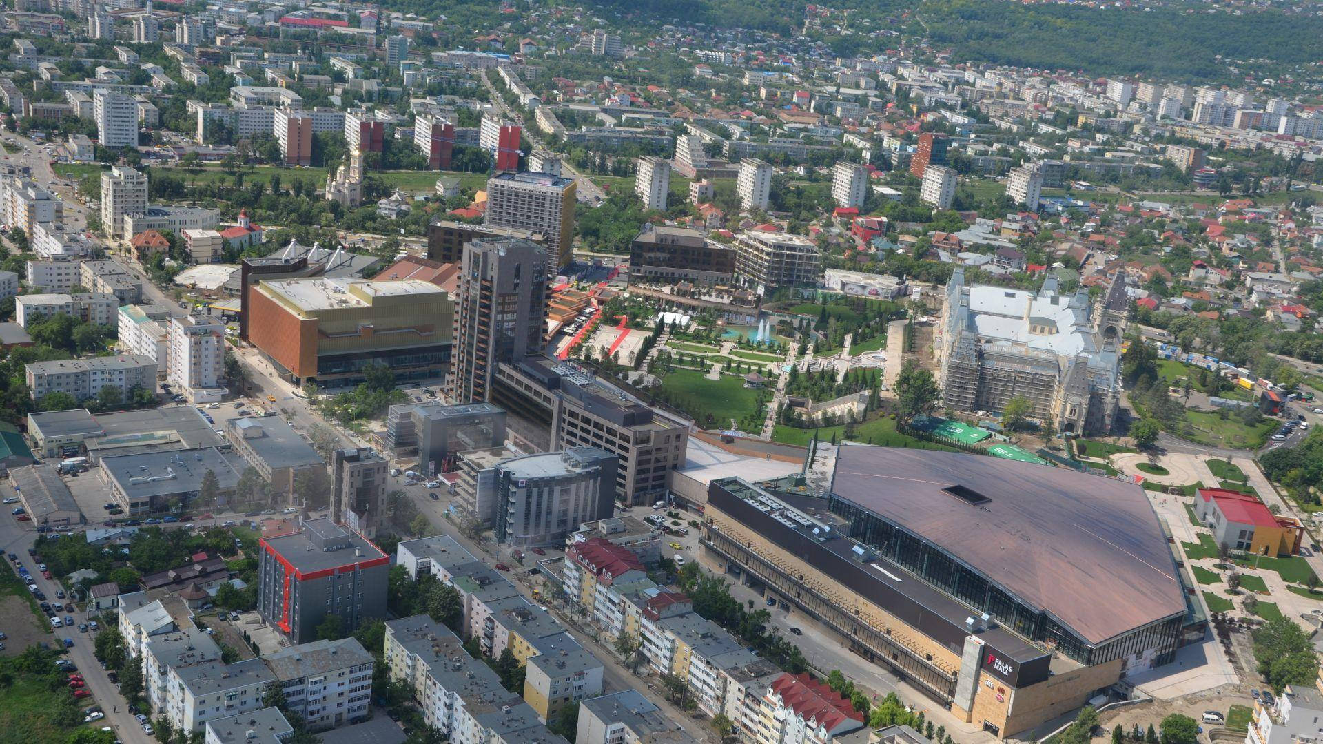 Moldova, cityscape, stadium, Full HD Desktop Wallpaper