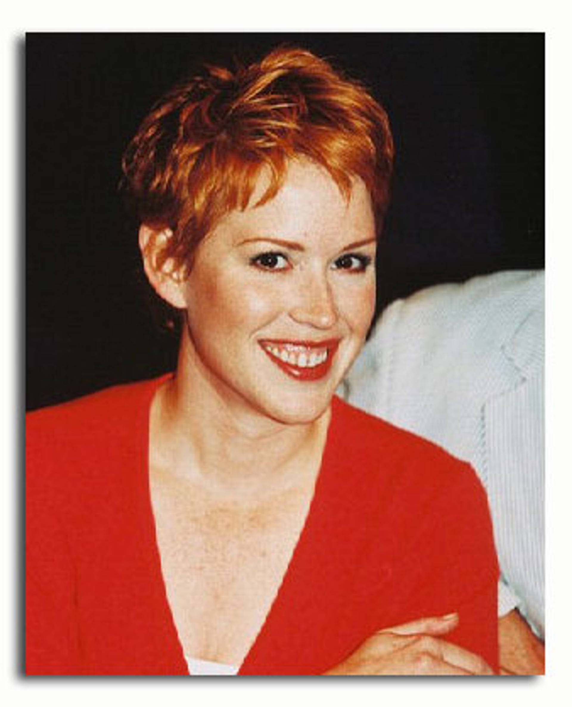 Molly Ringwald, ginger haired, short red hair, Full HD Phone Wallpaper