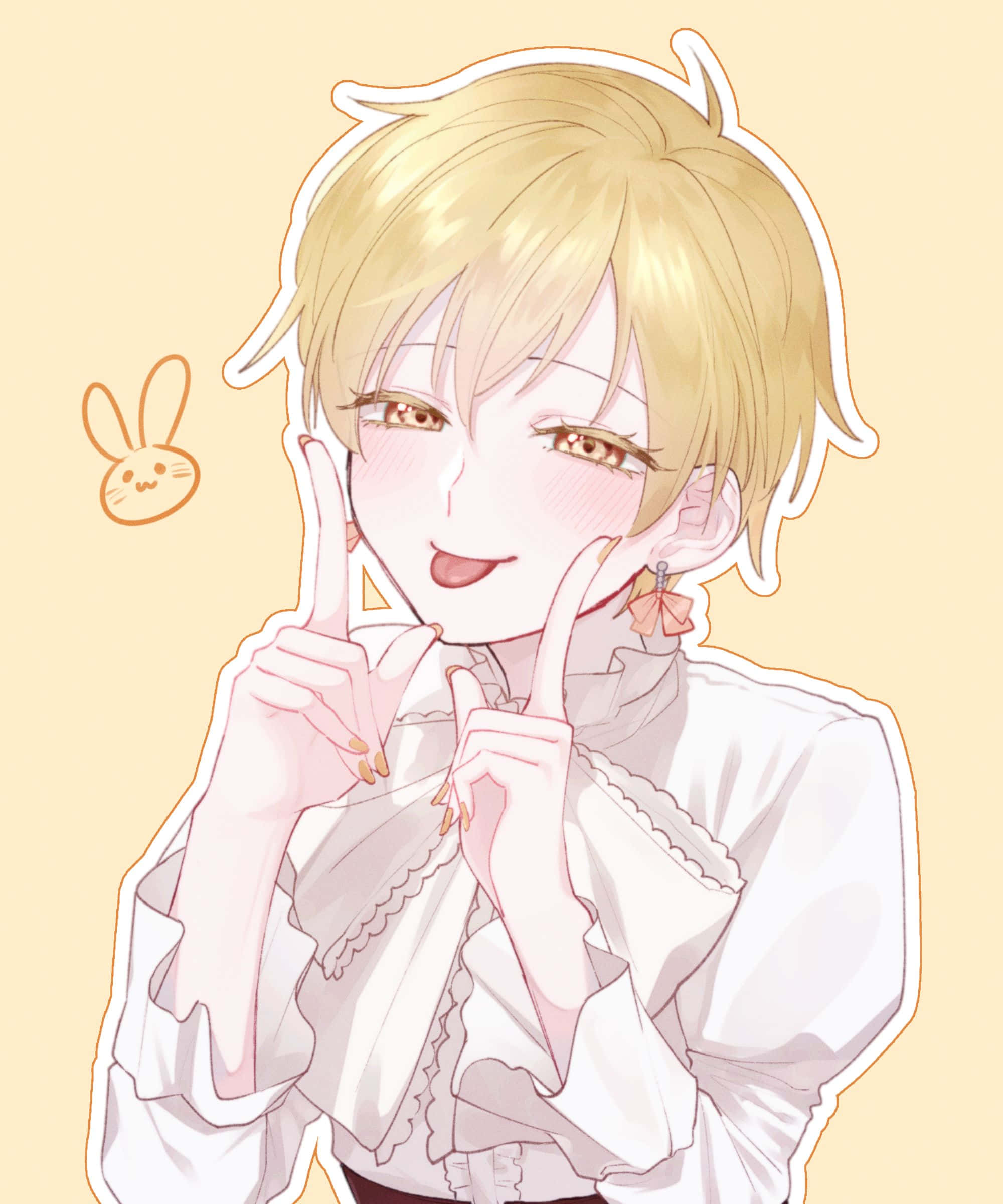 Momiji Sohma, blonde hair, bunny ears, Full HD Phone Wallpaper