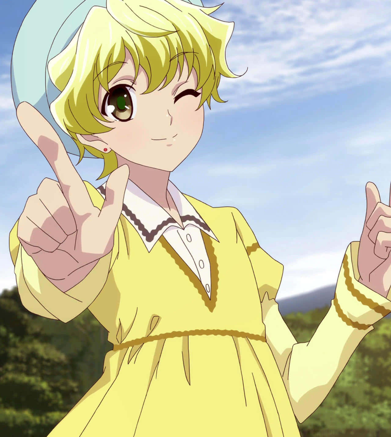 Momiji Sohma, anime character, blonde hair, HD Phone Wallpaper