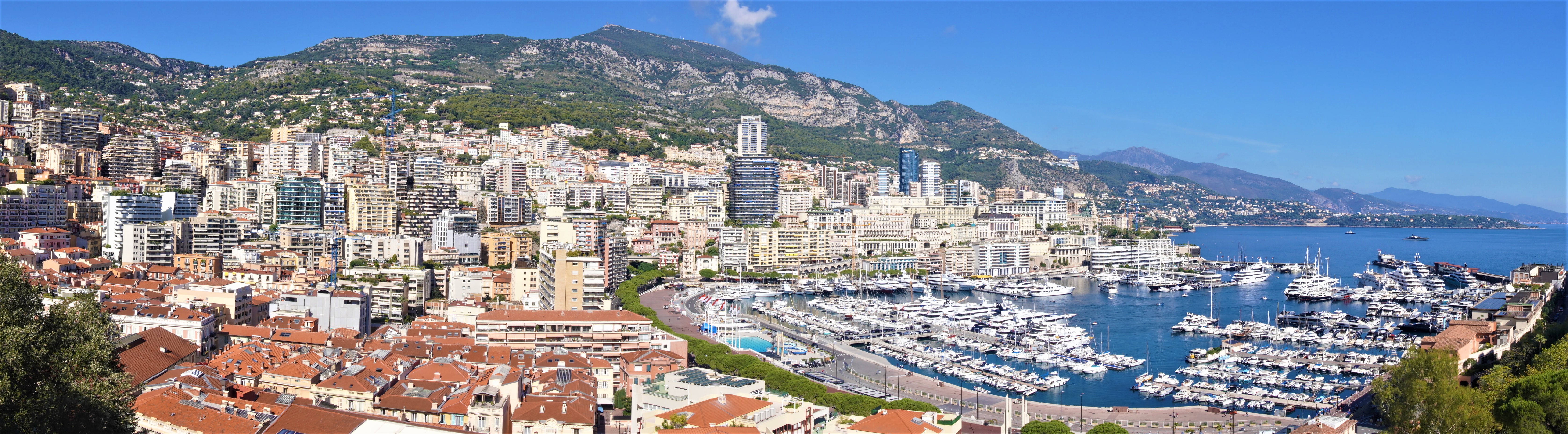 Monaco, terracotta rooftops, luxury yachts, 5K Desktop Wallpaper