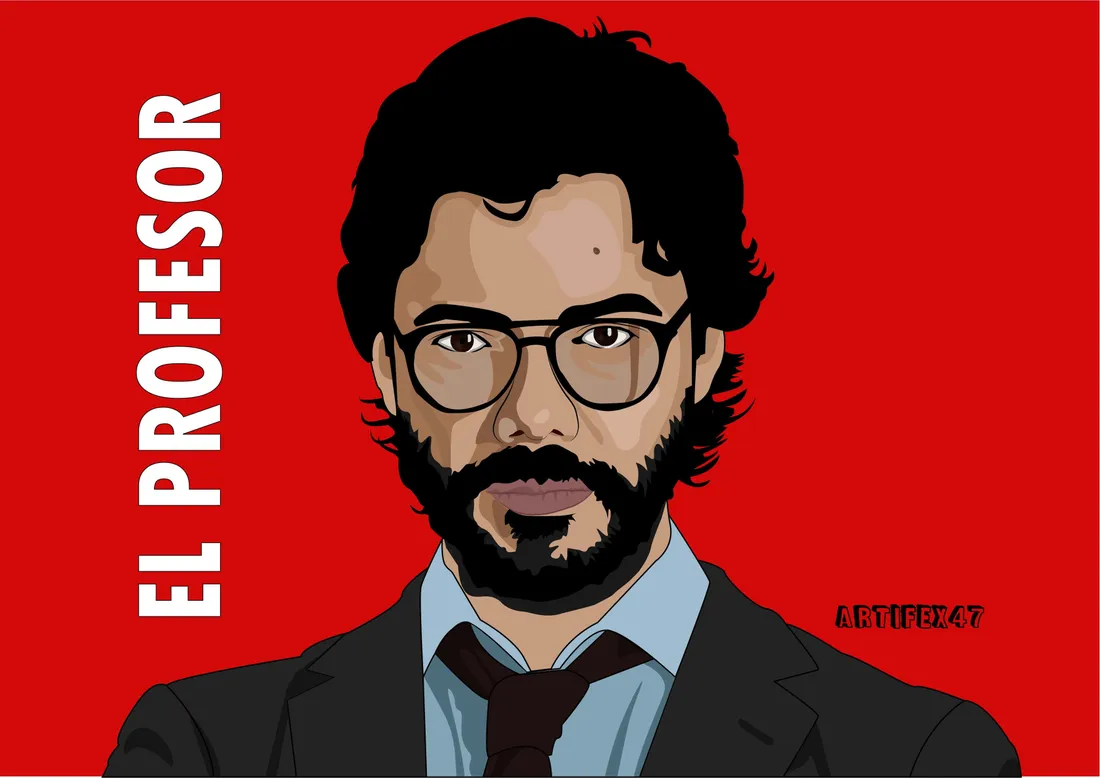 Money Heist Potrait