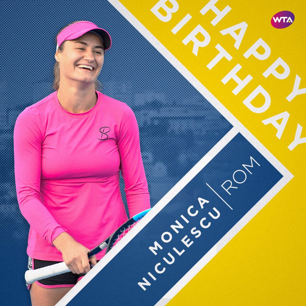 Monica Niculescu, pink gear, racket, SD Desktop Wallpaper