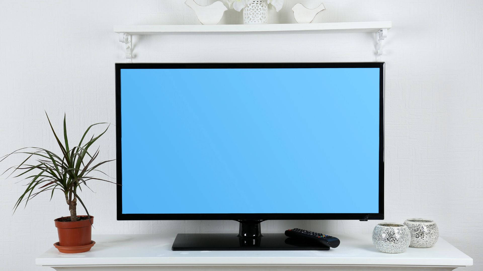 anti glare screen protector, flat screen TV, sleek black TV, Full HD Desktop Wallpaper