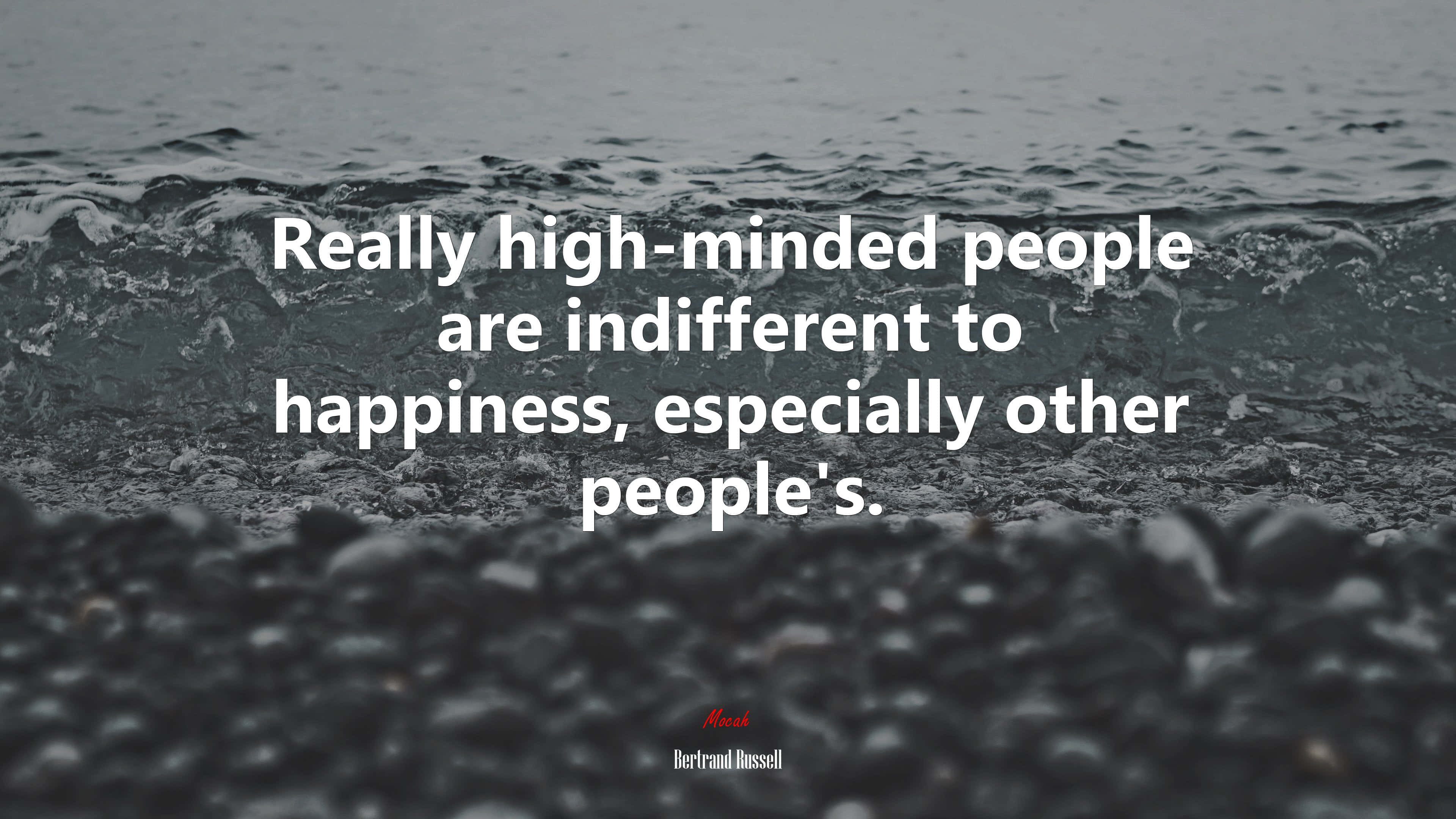 high minded people, monochrome wave, dark pebbles, 4K Desktop Wallpaper