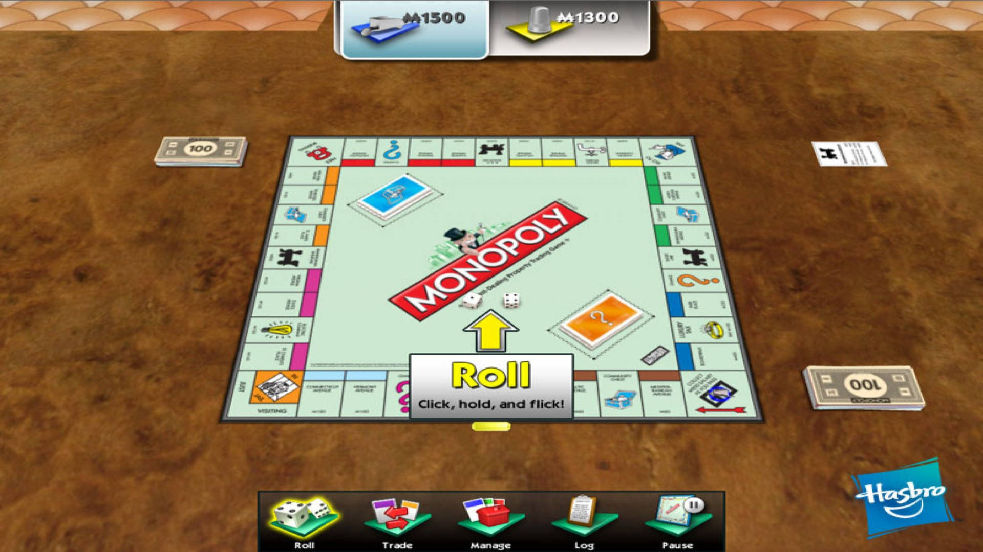 Monopoly, game board, game pieces, Full HD Desktop Wallpaper