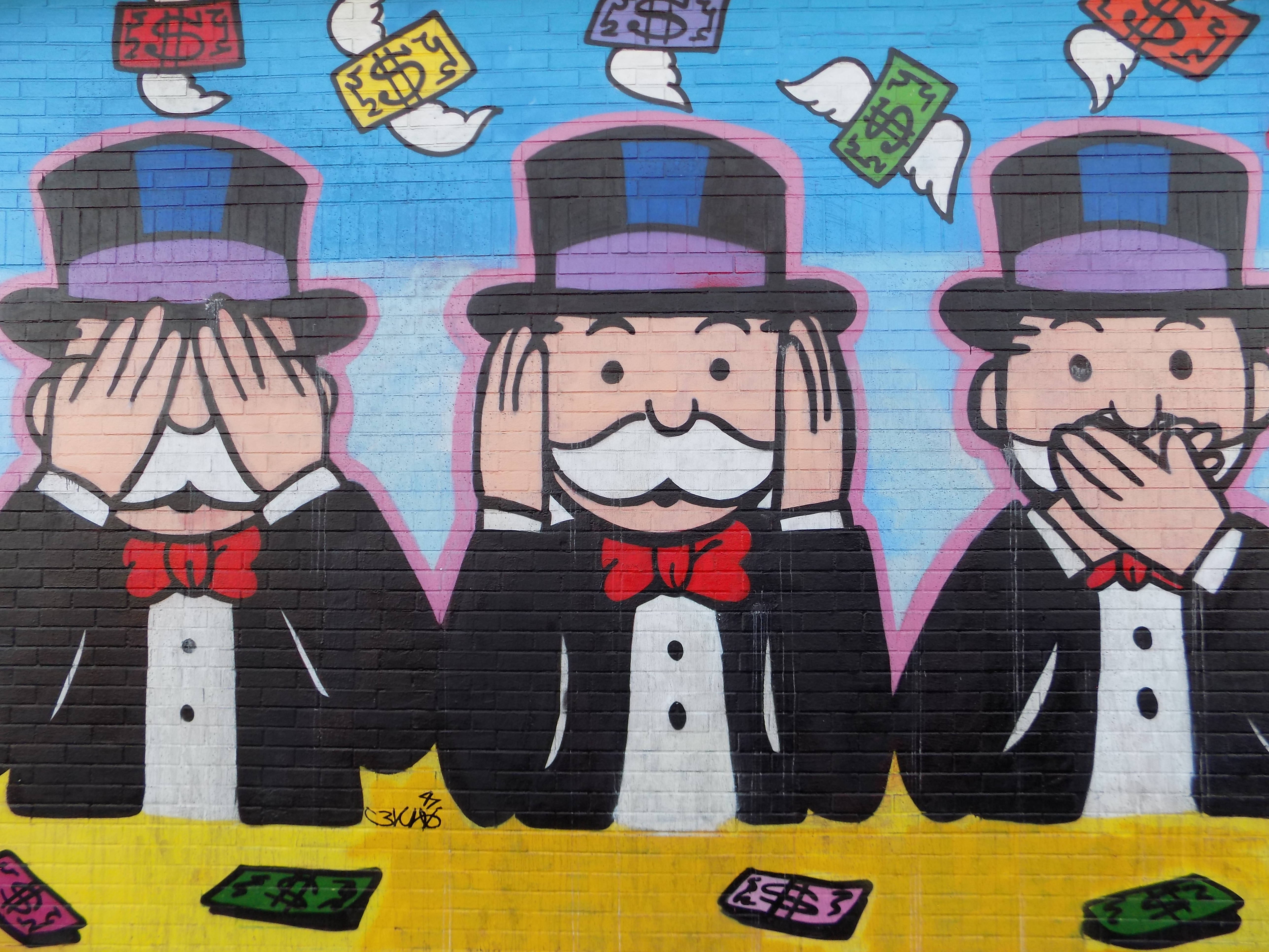 Monopoly, Monopoly men, top hats, 5K Desktop Wallpaper