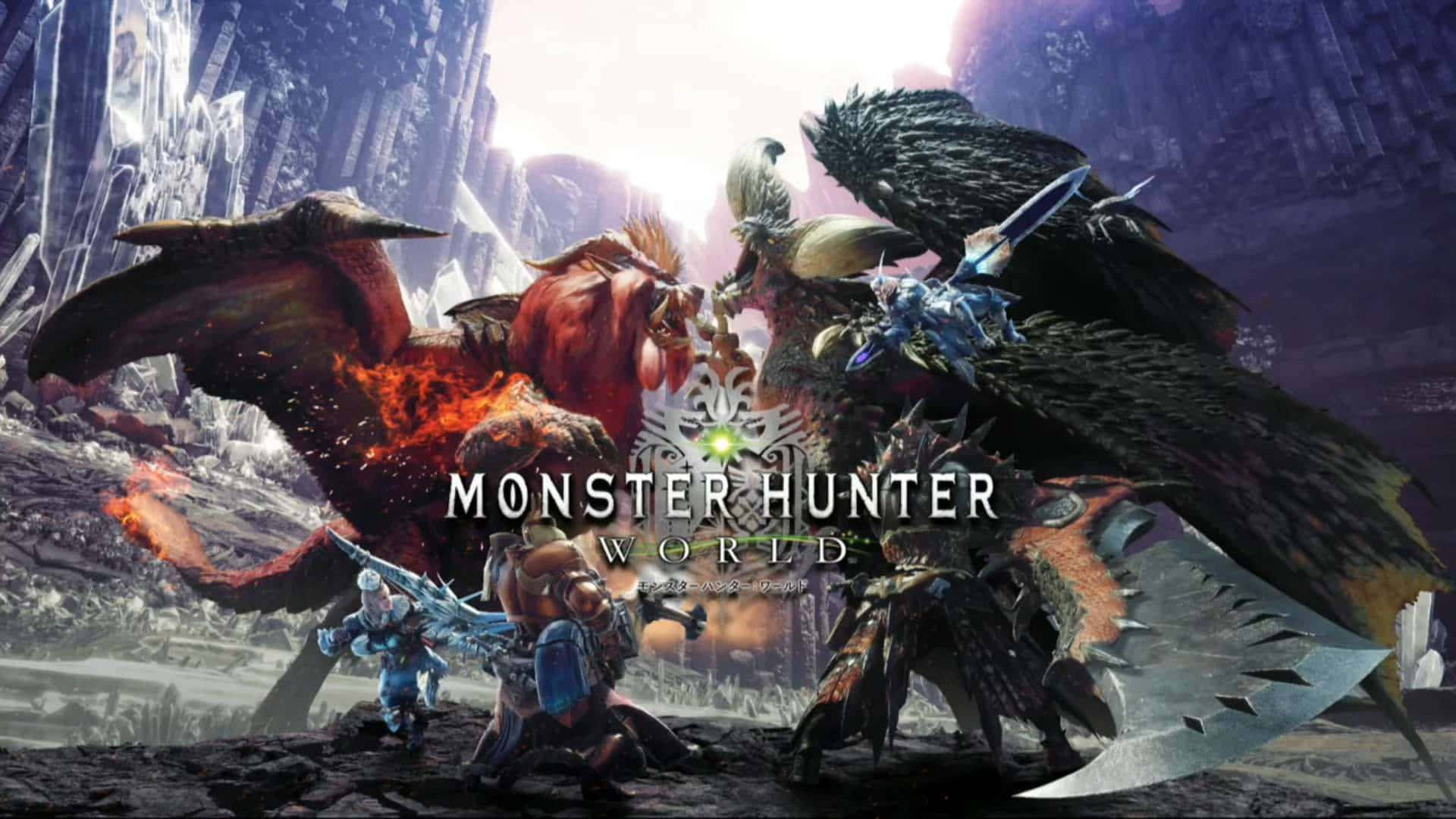 Monster Hunter 3, fantasy landscape, glowing crystals, Full HD Desktop Wallpaper