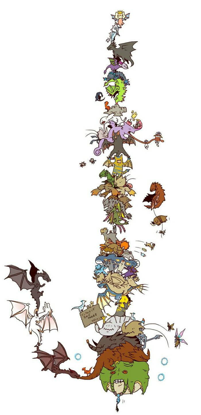 Monster Hunter, iPhone, cartoon illustration, HD Phone Wallpaper