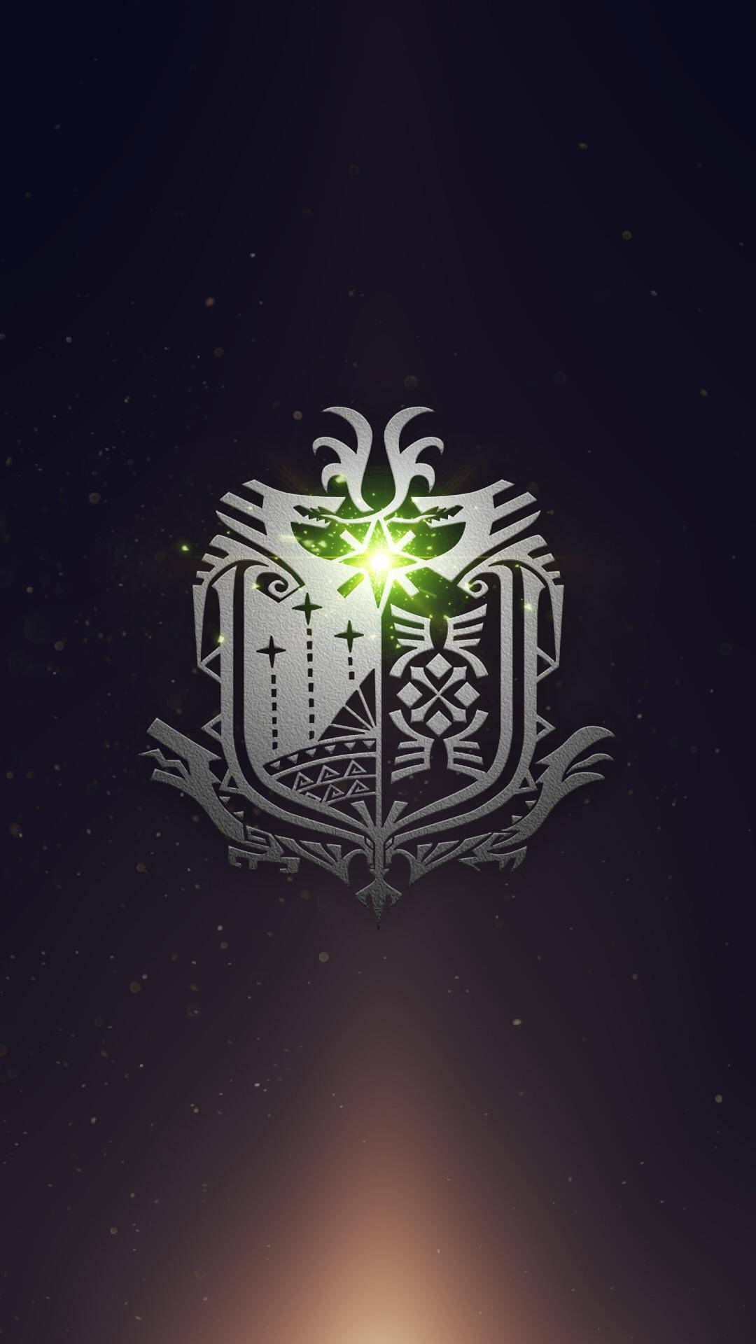 Monster Hunter, iPhone, shield logo, Full HD Phone Wallpaper