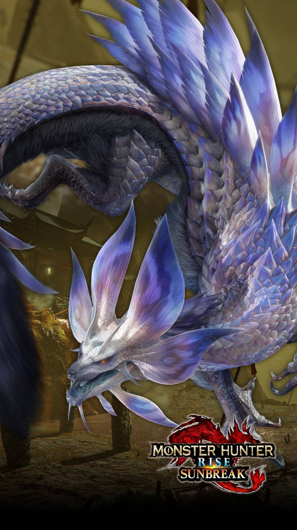 Monster Hunter, violet Mizutsune, purple scaled dragon, HD Phone Wallpaper