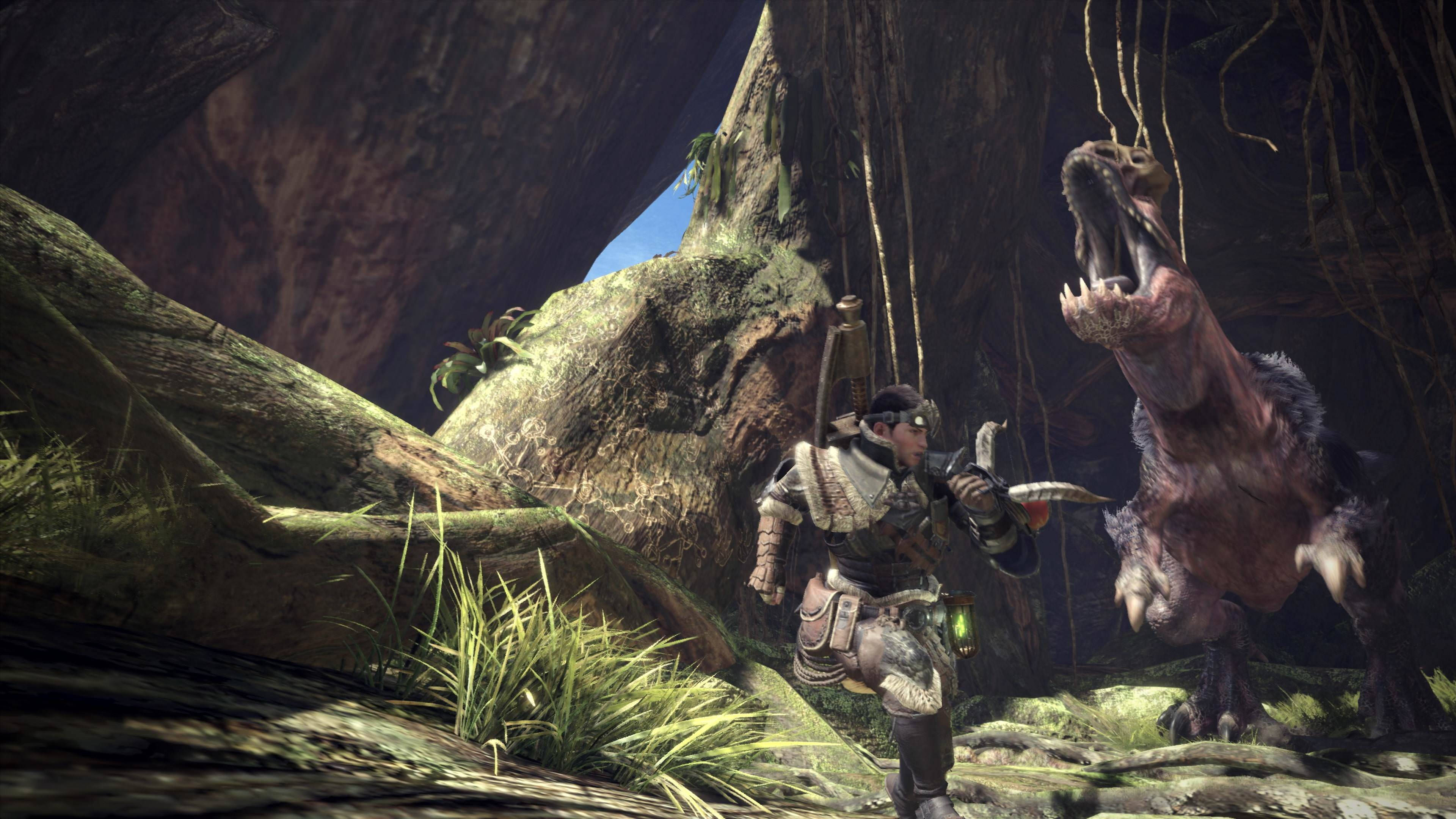 Monster Hunter, 4K, dinosaur-like monster, 4K Desktop Wallpaper