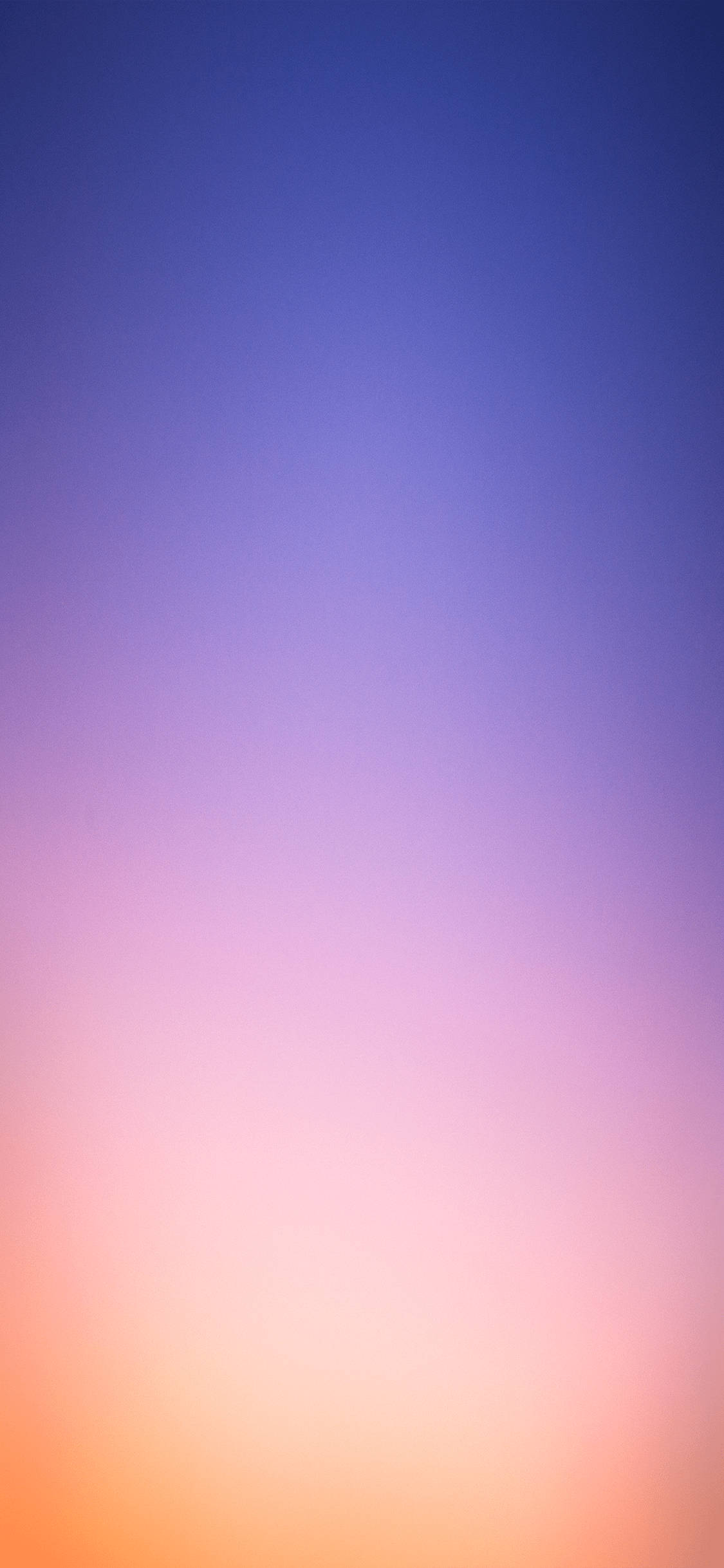 iPhone X, gradient sky, deep blue, Full HD Phone Wallpaper