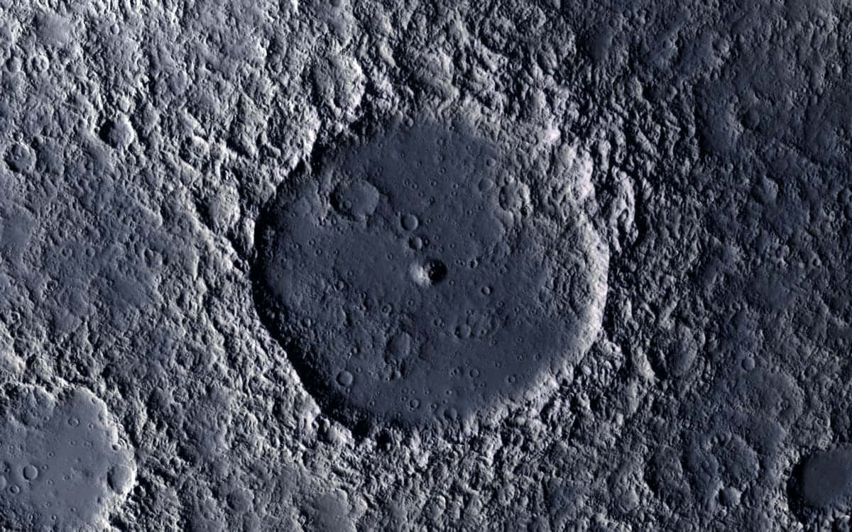 moon craters, lunar surface, central impact basin, SD Desktop Wallpaper