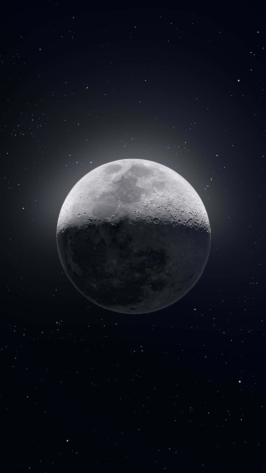 The Moon, iPhone, full moon, Full HD Phone Wallpaper