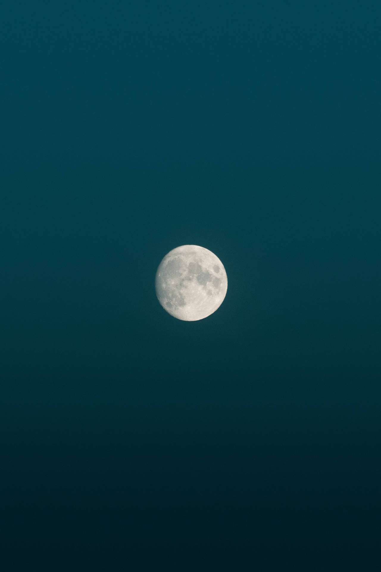 full moon, night sky, light, Full HD Phone Wallpaper