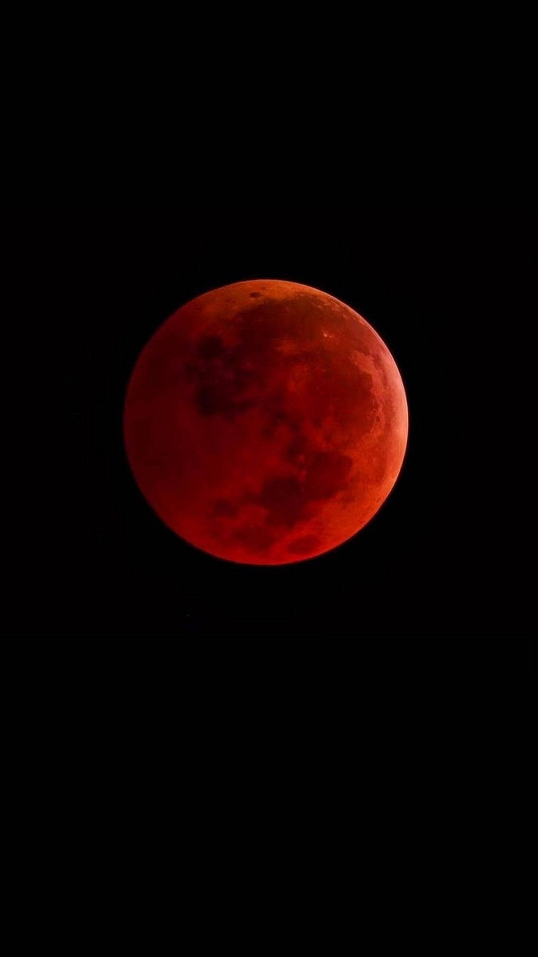 Moon Phone, blazing red, blood red moon, Full HD Phone Wallpaper