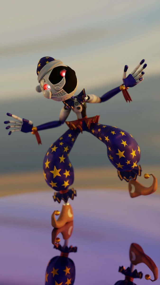 Moondrop, starry sky, twilight sky, SD Phone Wallpaper