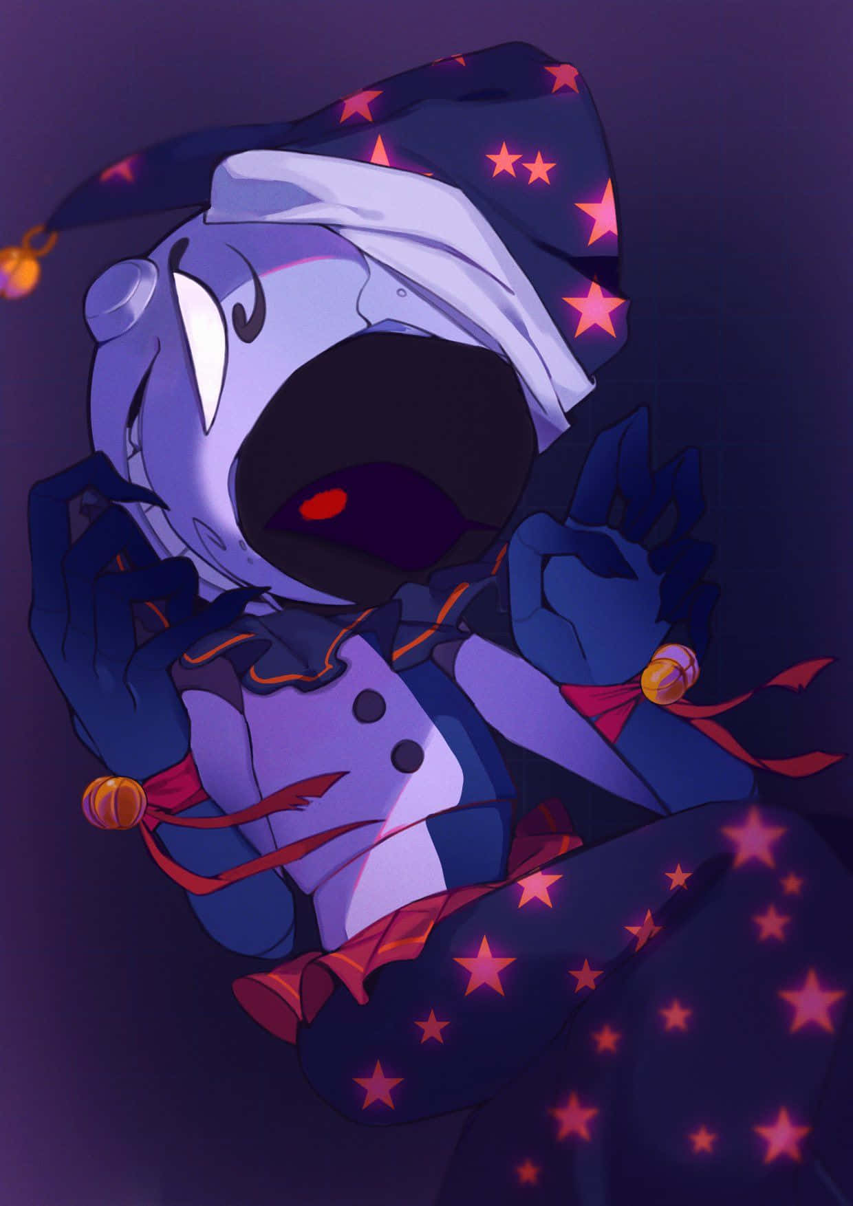 Moondrop, star-patterned hat, star-patterned coat, HD Phone Wallpaper