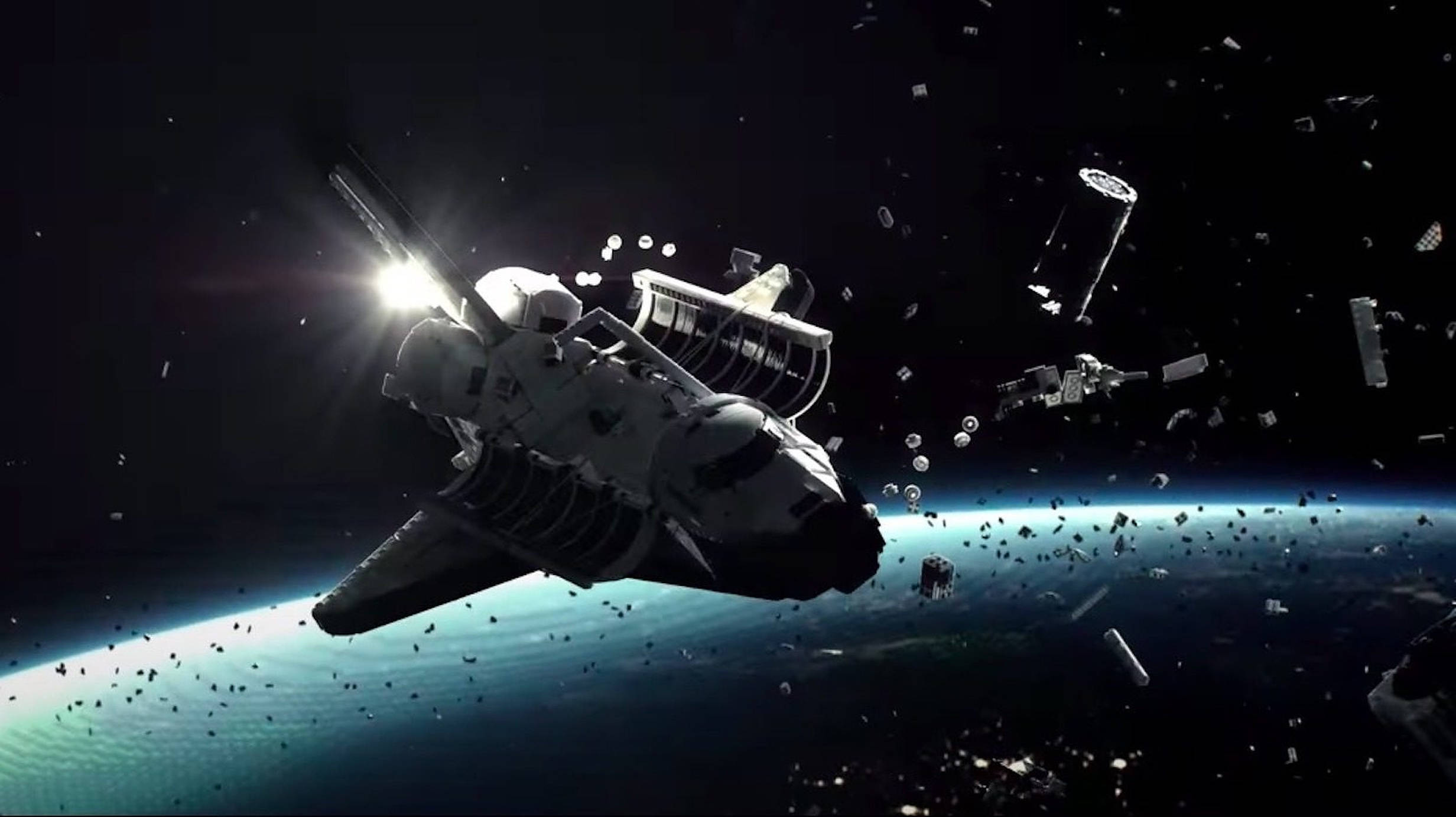 space shuttle, Moonfall, Earth, Full HD Desktop Wallpaper