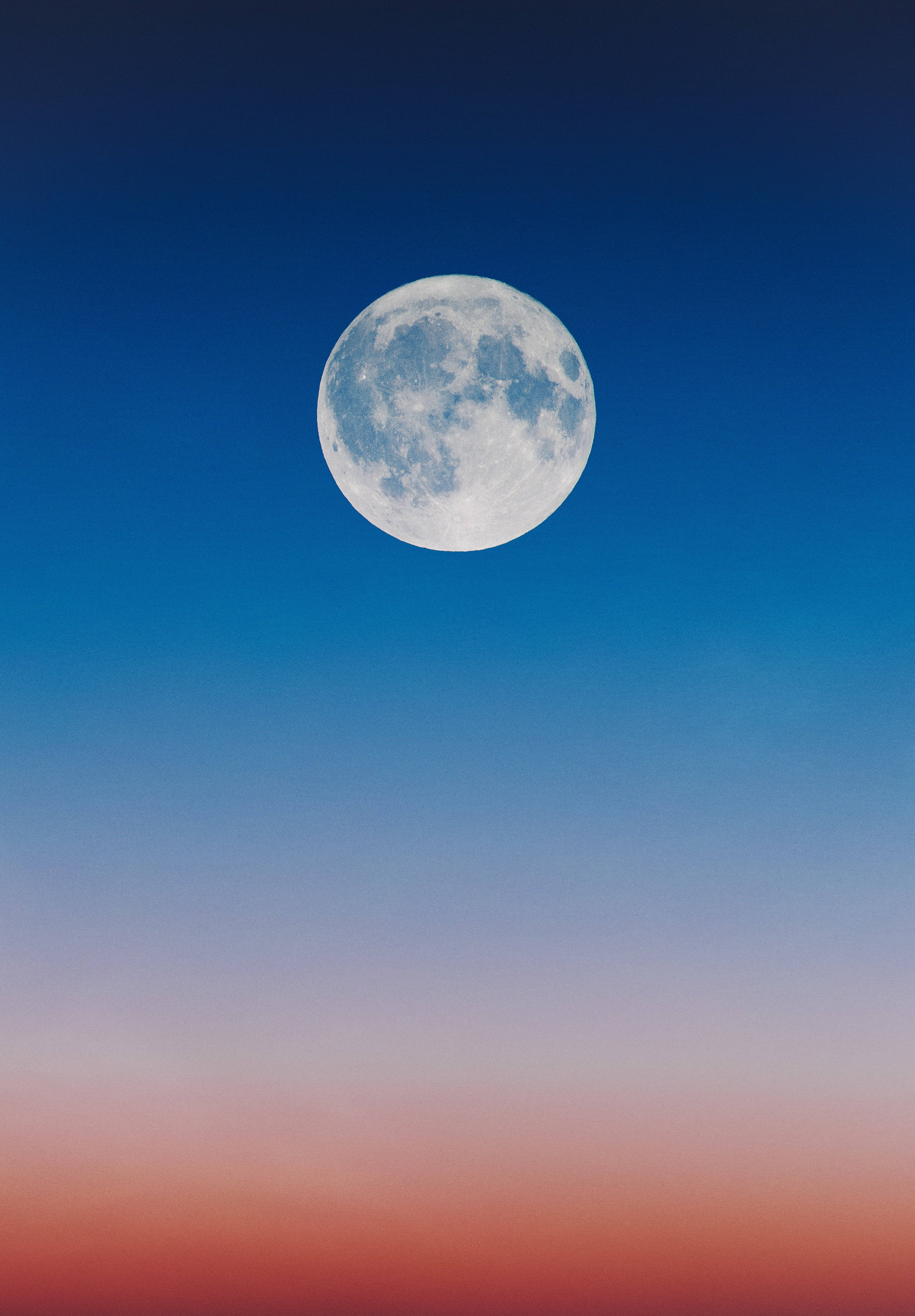 Moonlight 4K, blue, white, 4K Phone Wallpaper