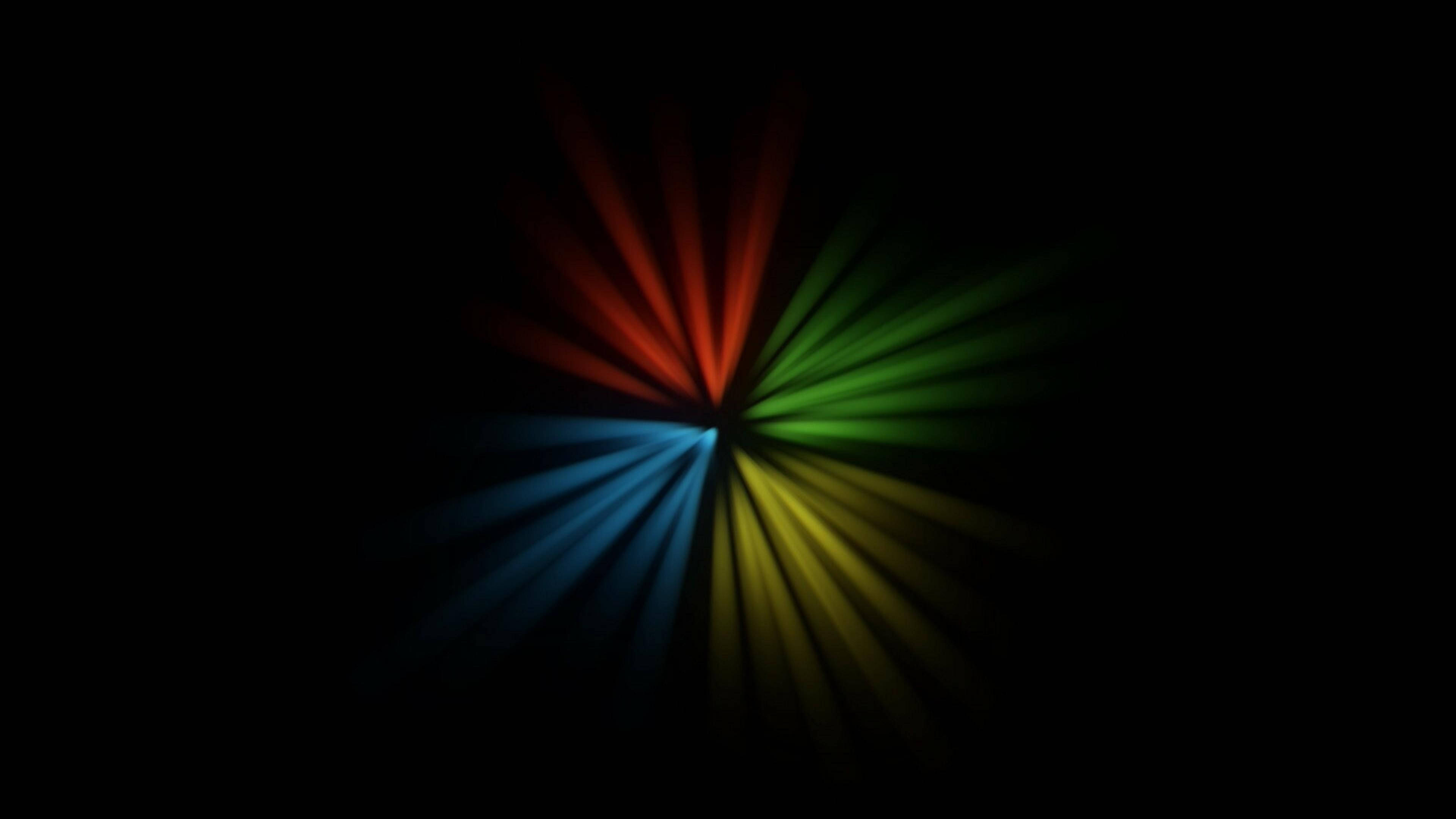 AMOLED Four Lights 4K, red, green, 4K Desktop Wallpaper