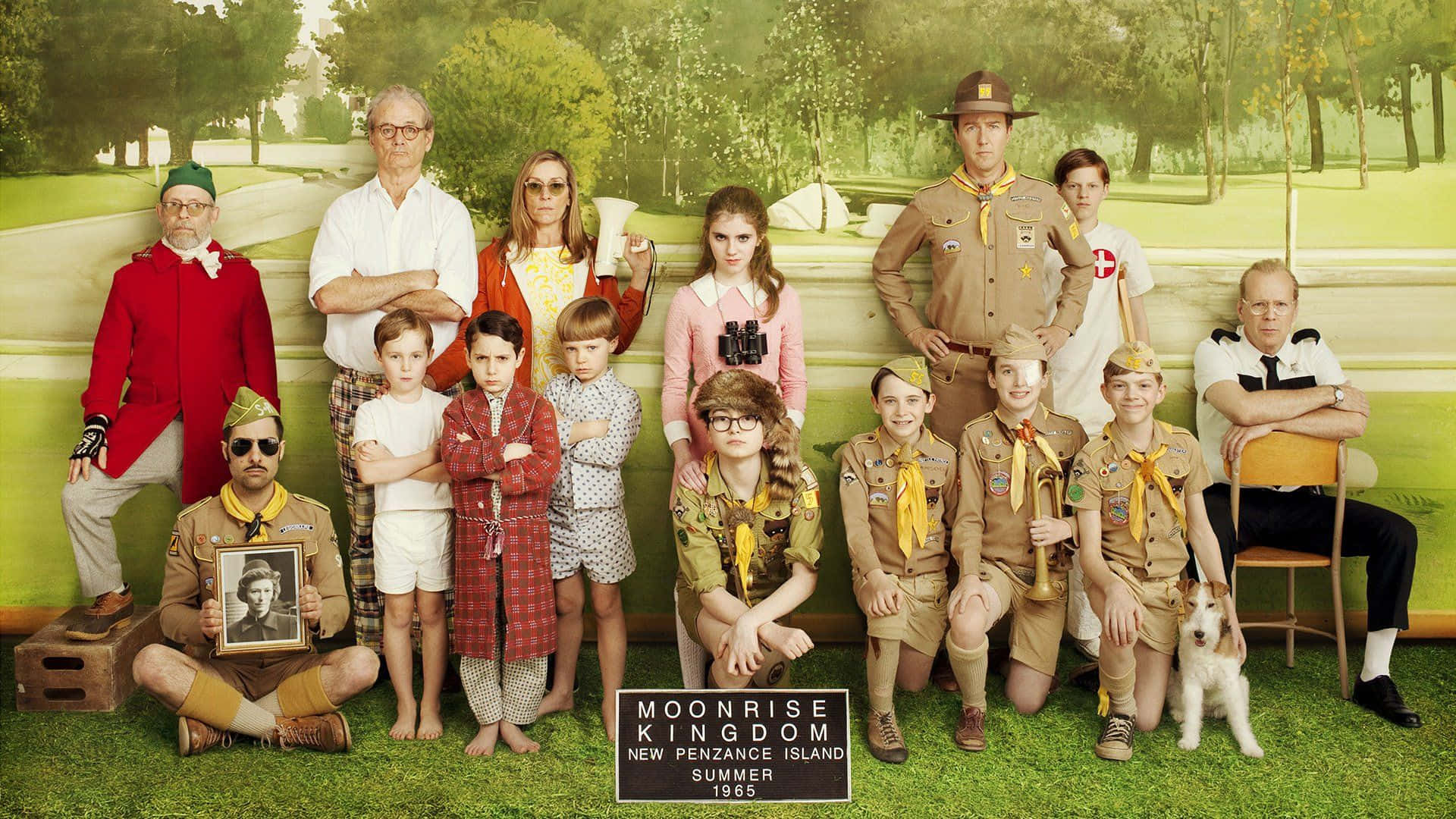 Moonrise Kingdom, vintage scout attire, camp attire, Full HD Desktop Wallpaper