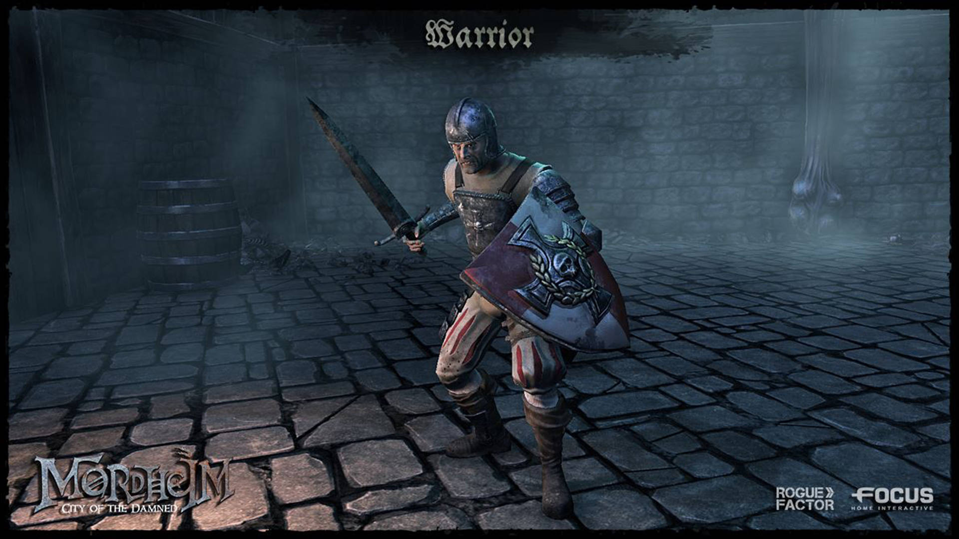 Mordheim City Of The Damned, warrior, sword, Full HD Desktop Wallpaper