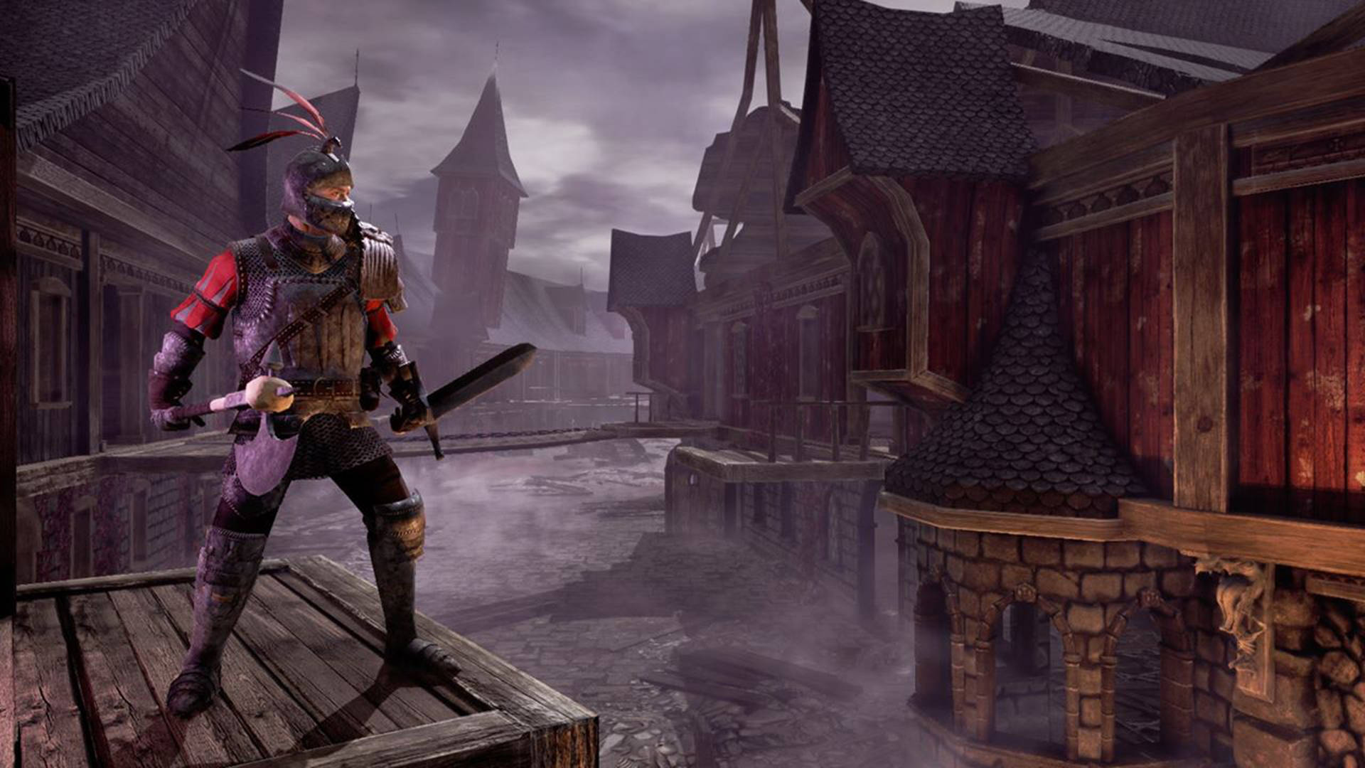 Mordheim City Of The Damned, knight, masked warrior, Full HD Desktop Wallpaper