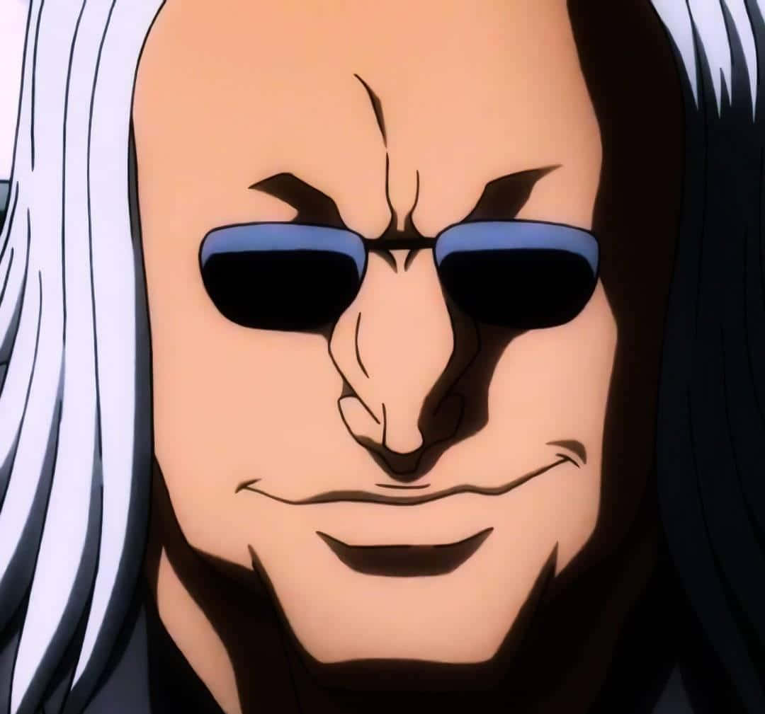 Morel Mackernasey, white hair, blue sunglasses, SD Desktop Wallpaper