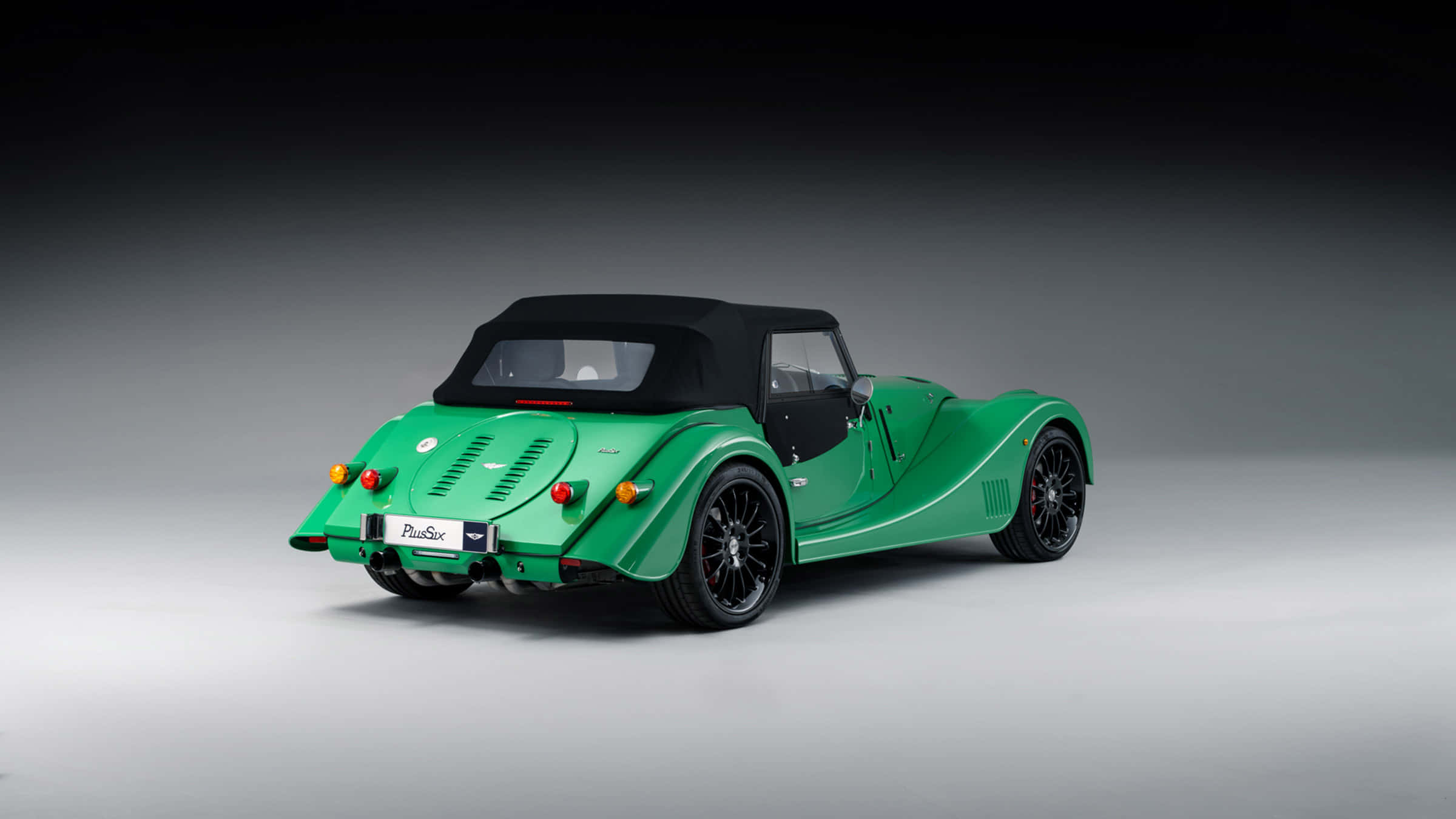 Morgan Plus Six, classic, convertible, Full HD Desktop Wallpaper