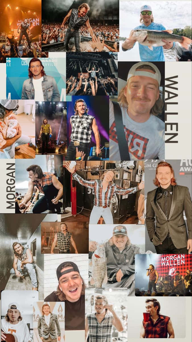 Morgan Wallen, concerts, crowds, SD Phone Wallpaper
