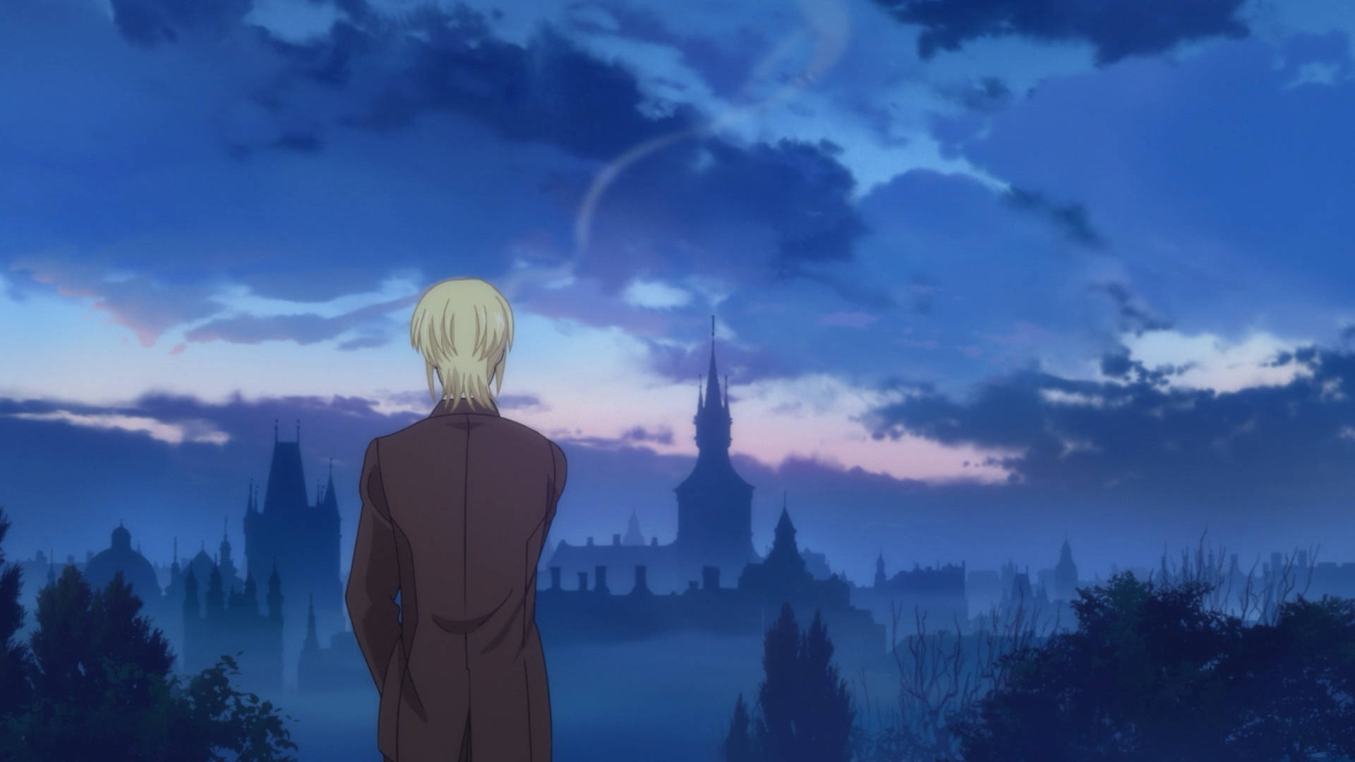 Moriarty The Patriot, 2020 Anime, blonde anime character, Full HD Desktop Wallpaper