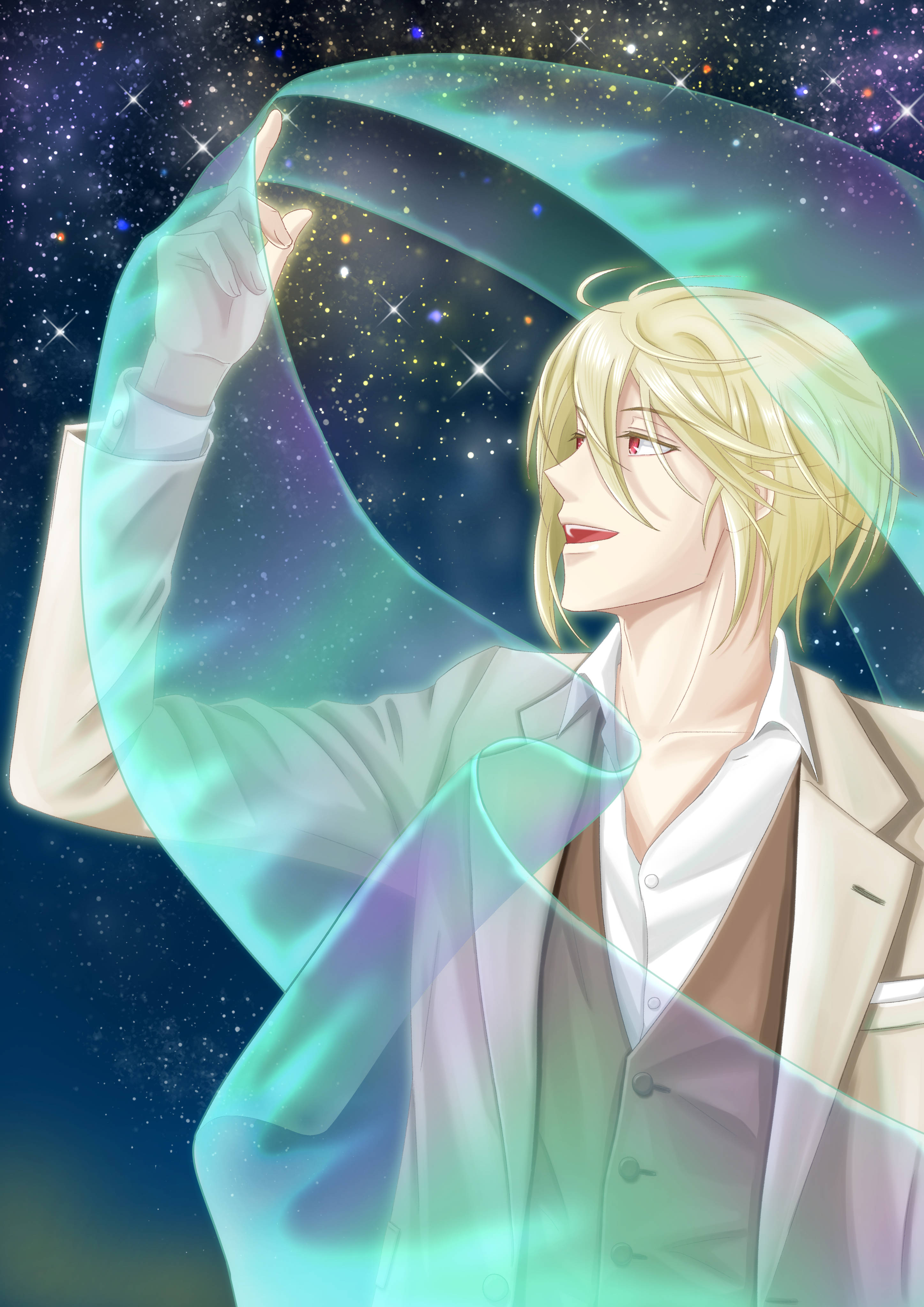 Moriarty The Patriot, anime, blonde anime man, 4K Phone Wallpaper