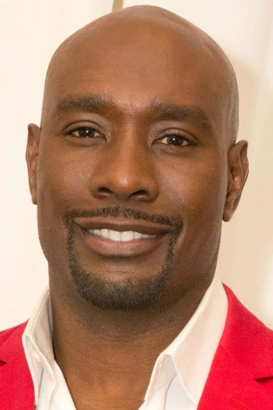 Morris Chestnut, red blazer, white shirt, HD Phone Wallpaper