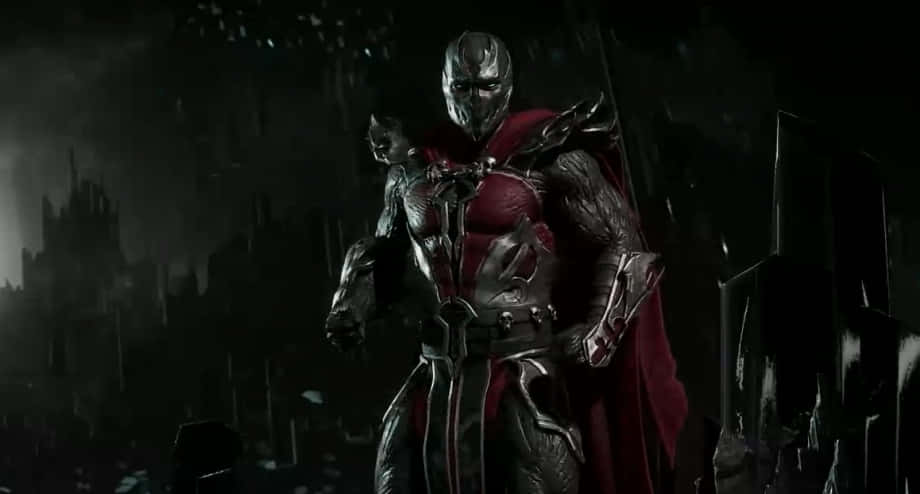 Spawn, Mortal Kombat 11, red cape, SD Desktop Wallpaper