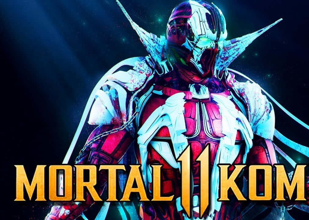 Mortal Kombat 11, Spawn, glowing blue and red armor, SD Desktop Wallpaper